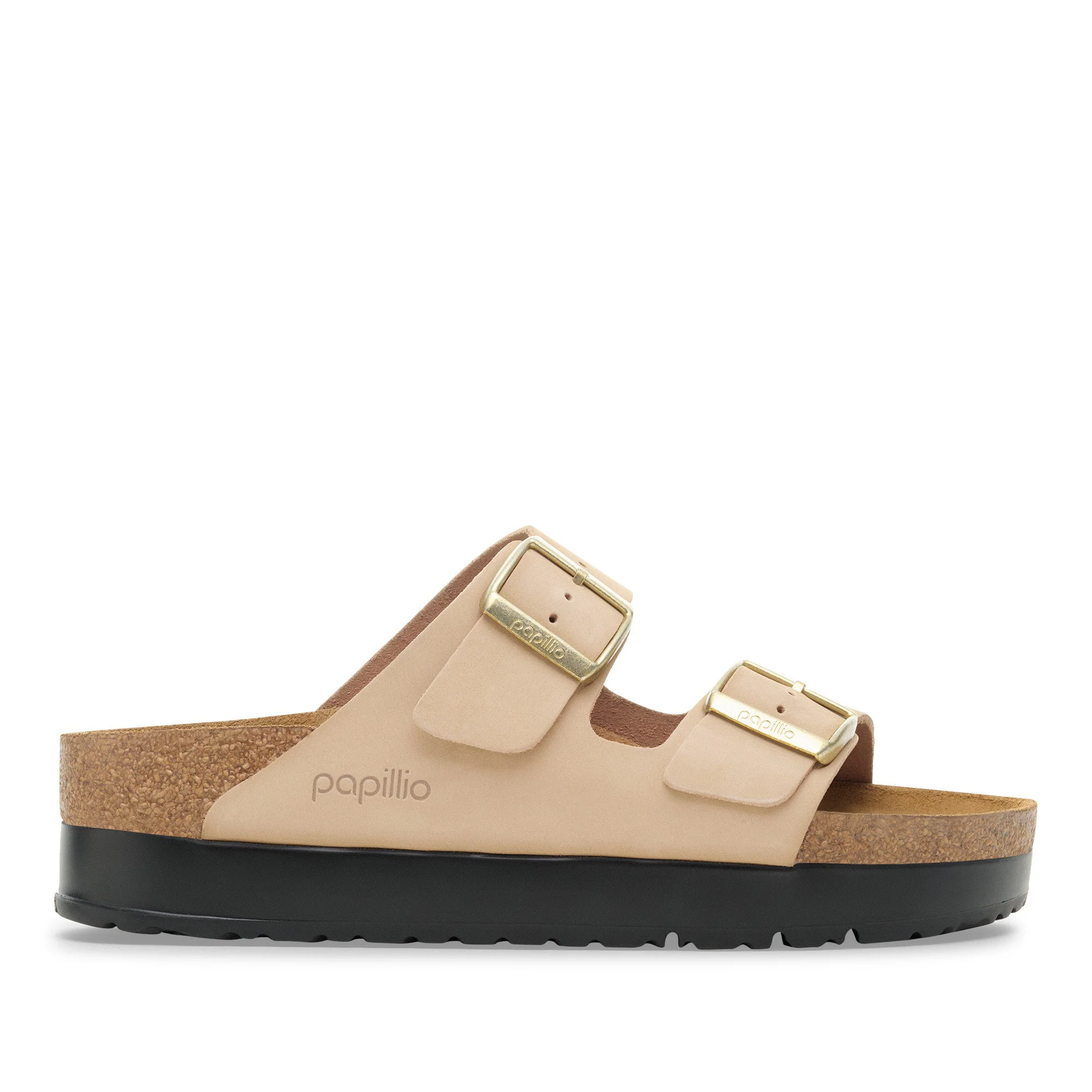 Arizona PAP Flex Platform Nubuk Leather Sandcastle - Image 9