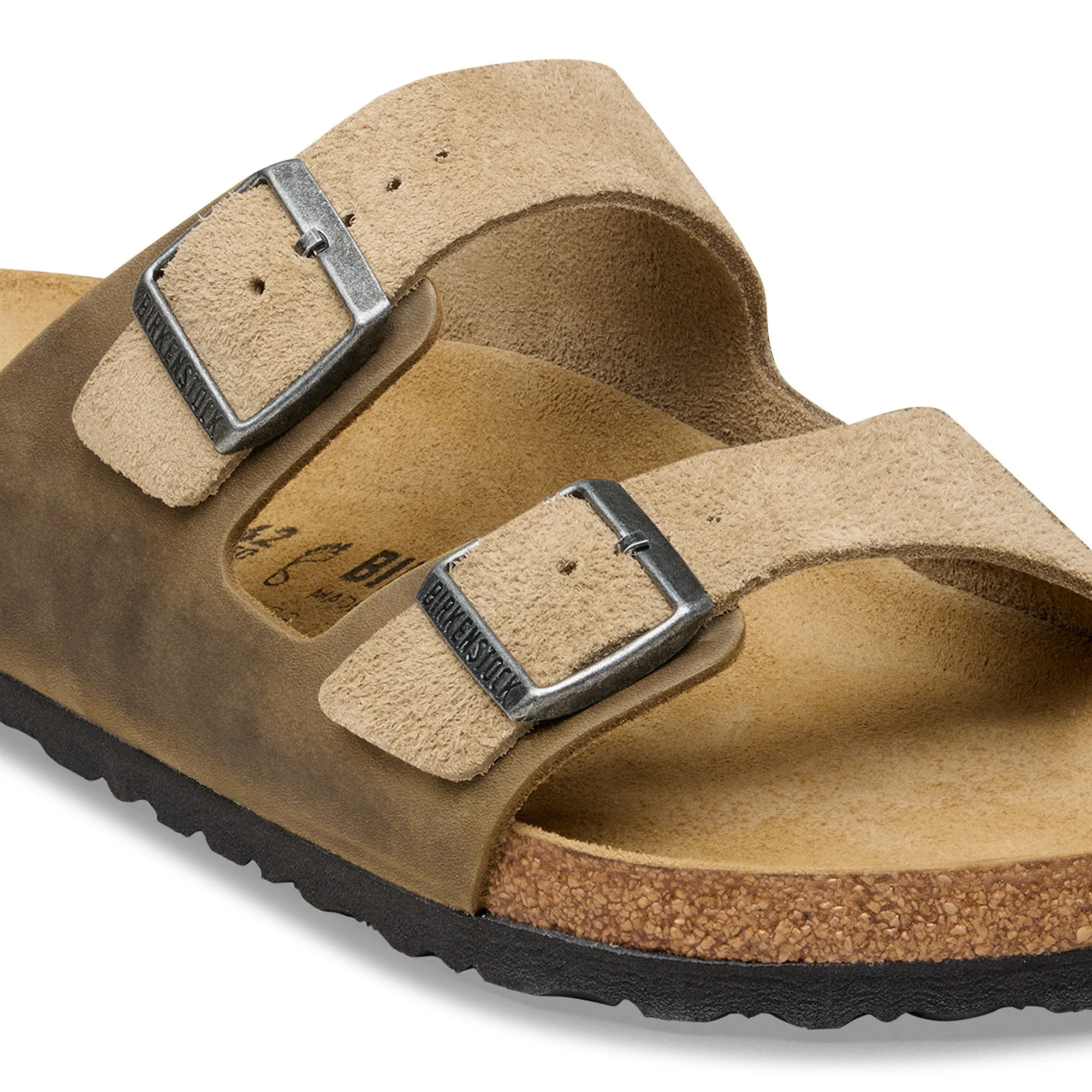 Arizona BS Mixed Leather Faded Khaki - Image 6
