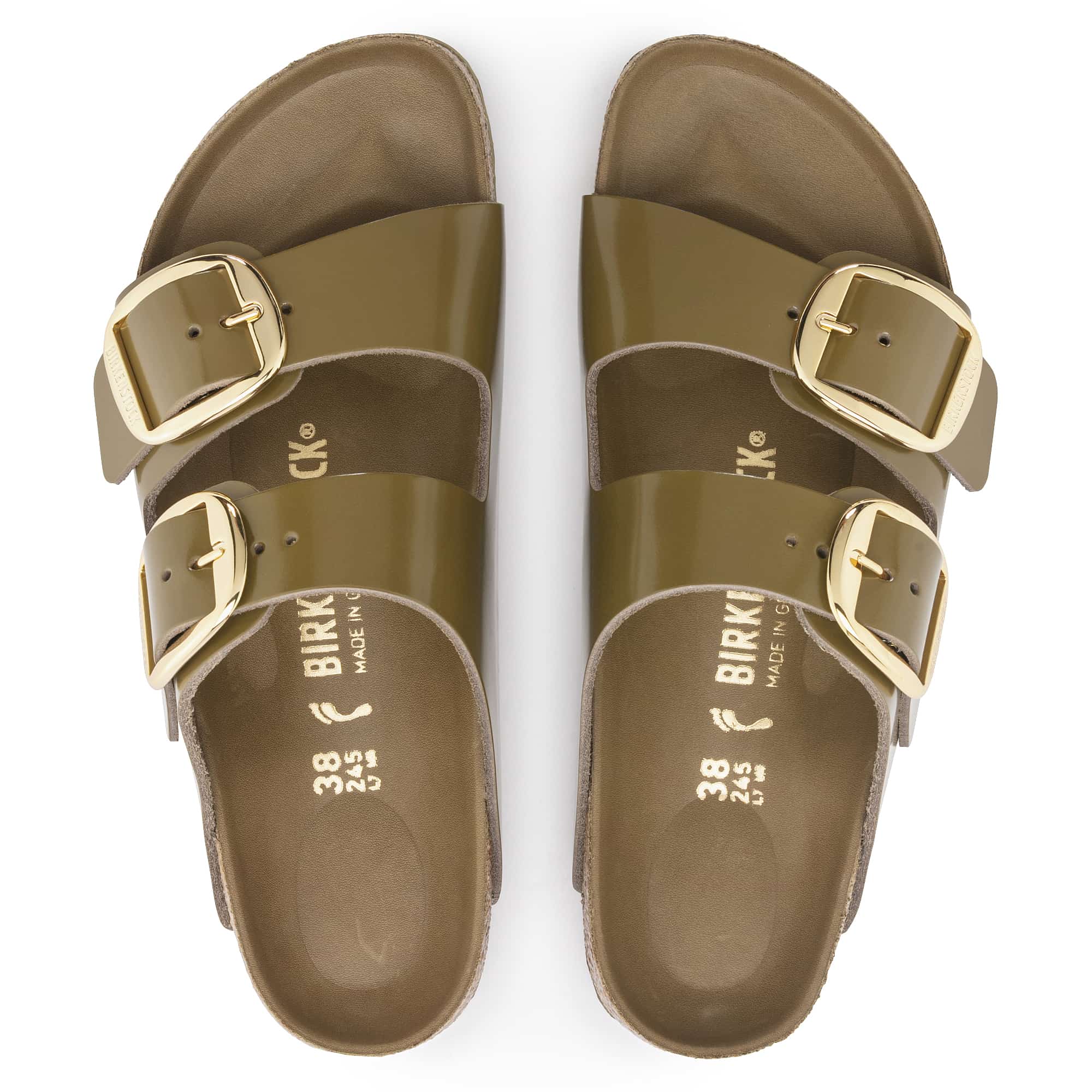 Arizona Big Buckle Natural Leather Patent - Image 6