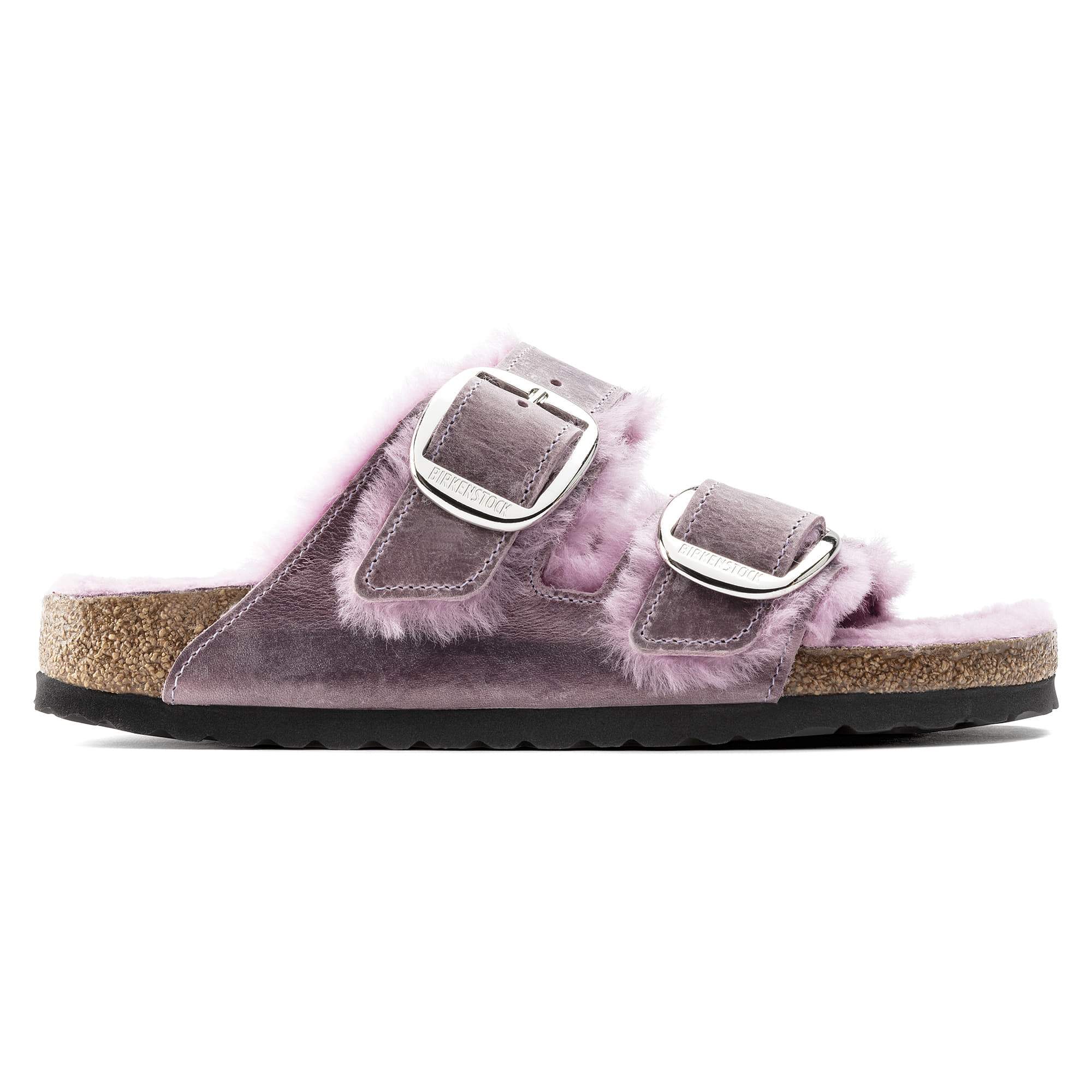 Arizona Big Buckle Shearling Oiled Leather - Image 5