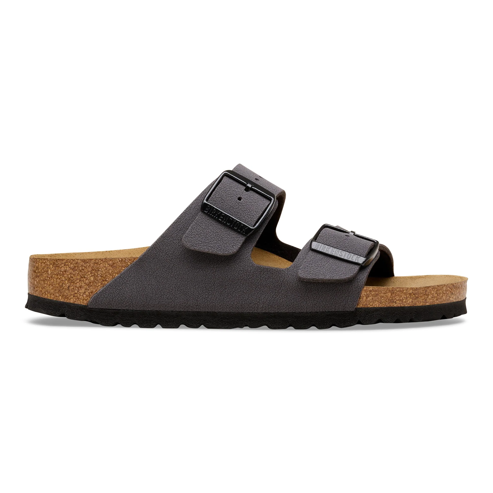 Arizona Birko-Flor Nubuk Velvet Gray/Black Buckles - Image 3
