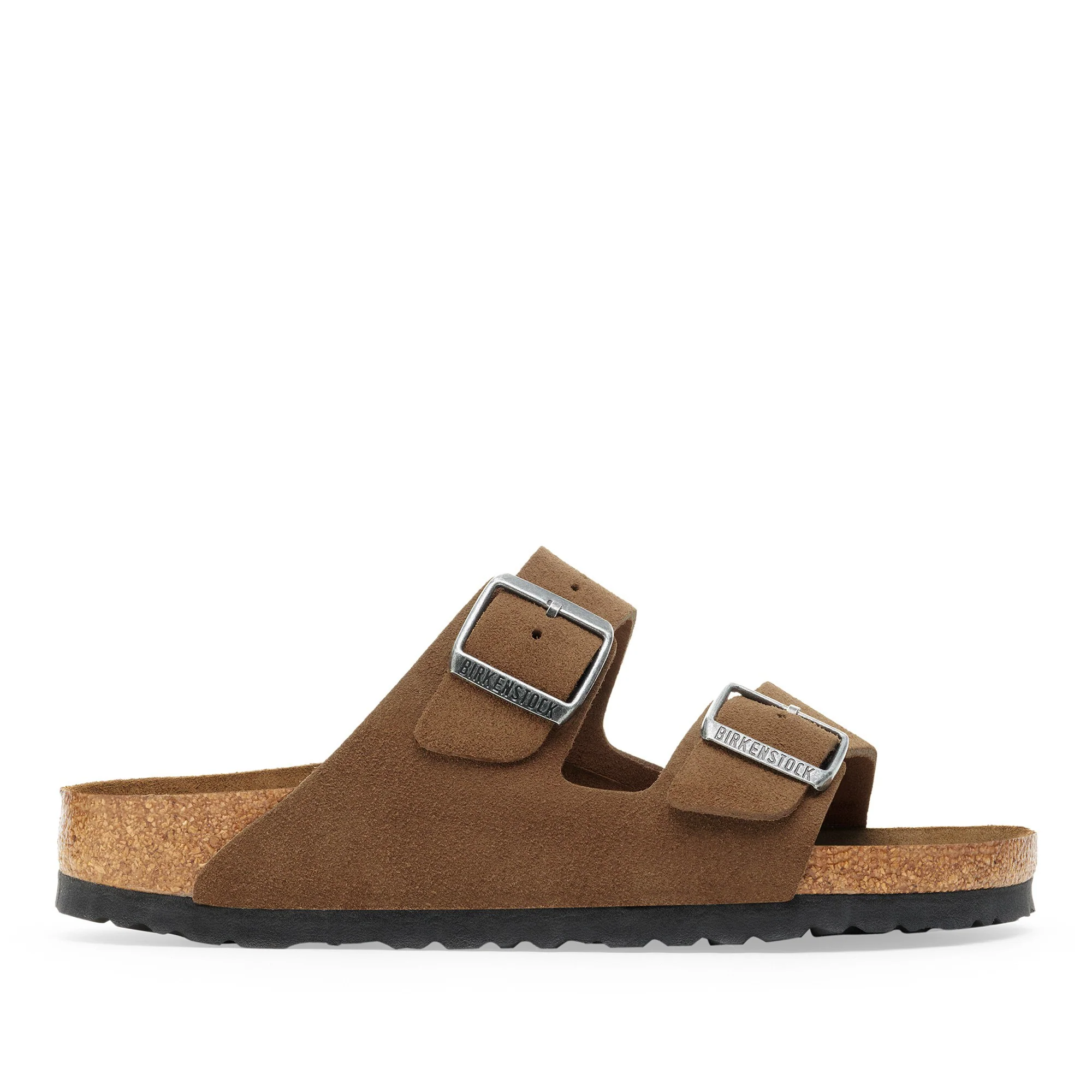 Arizona Soft Footbed Suede Leather Dark Tea Tonal - Image 7