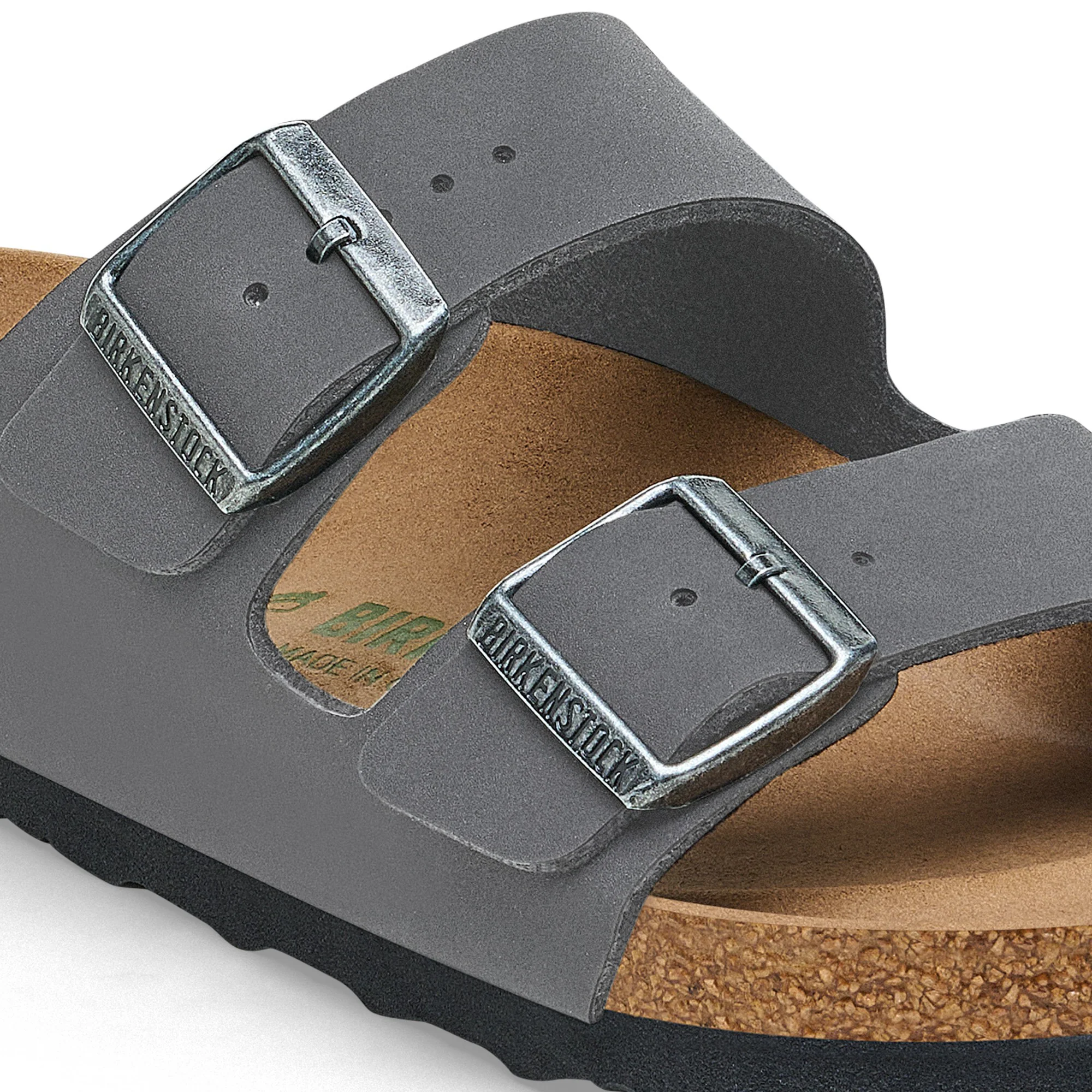 Arizona Vegan Birko-Flor Nubuk Concrete Gray - Image 6