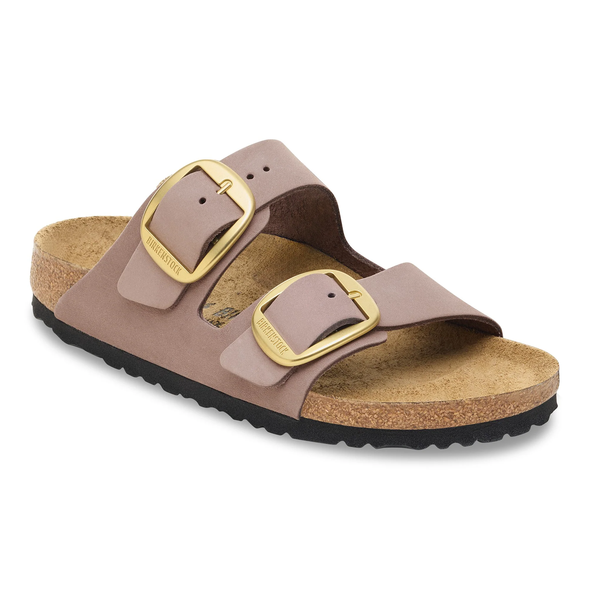 Arizona Big Buckle Nubuk Leather Faded Purple