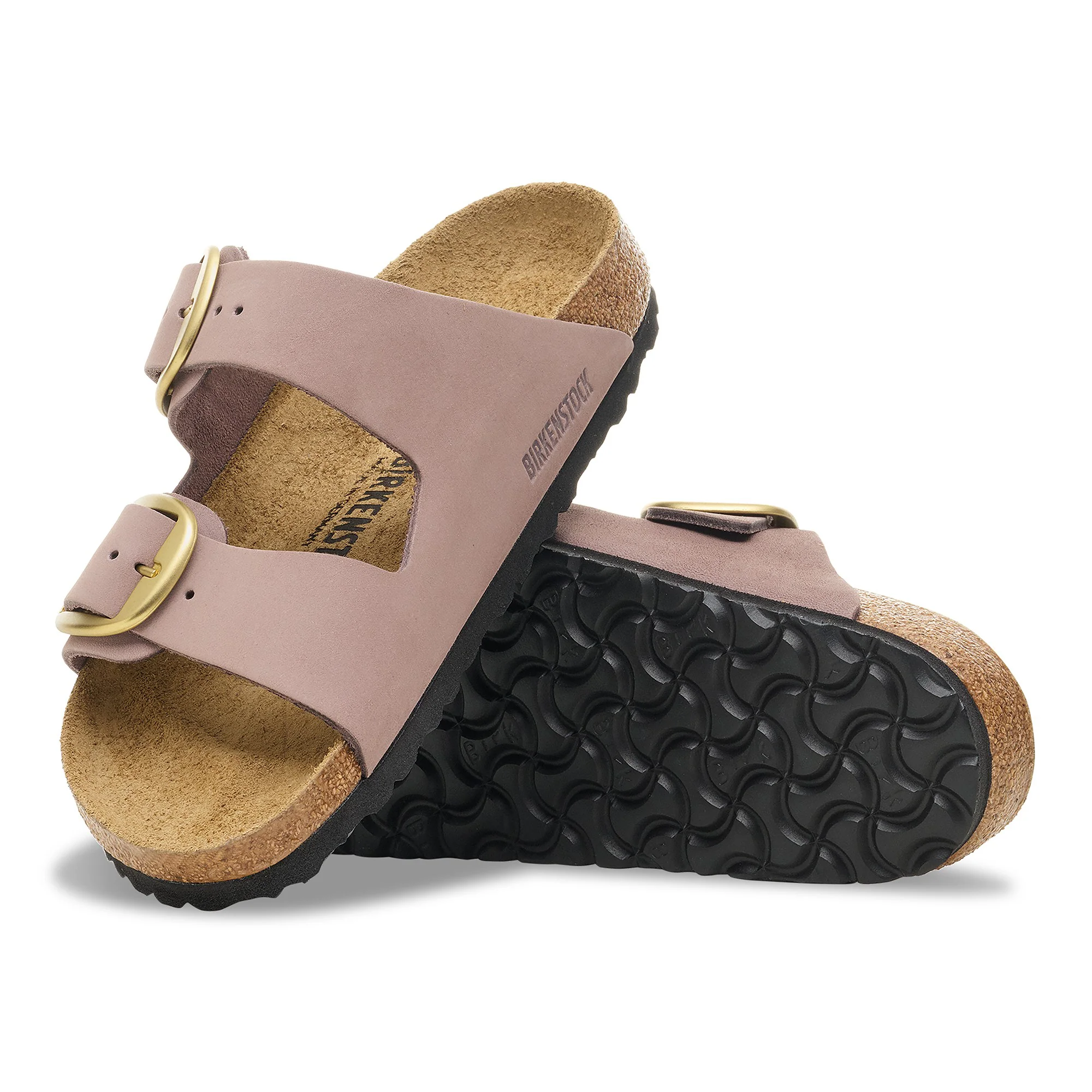 Arizona Big Buckle Nubuk Leather Faded Purple - Image 2