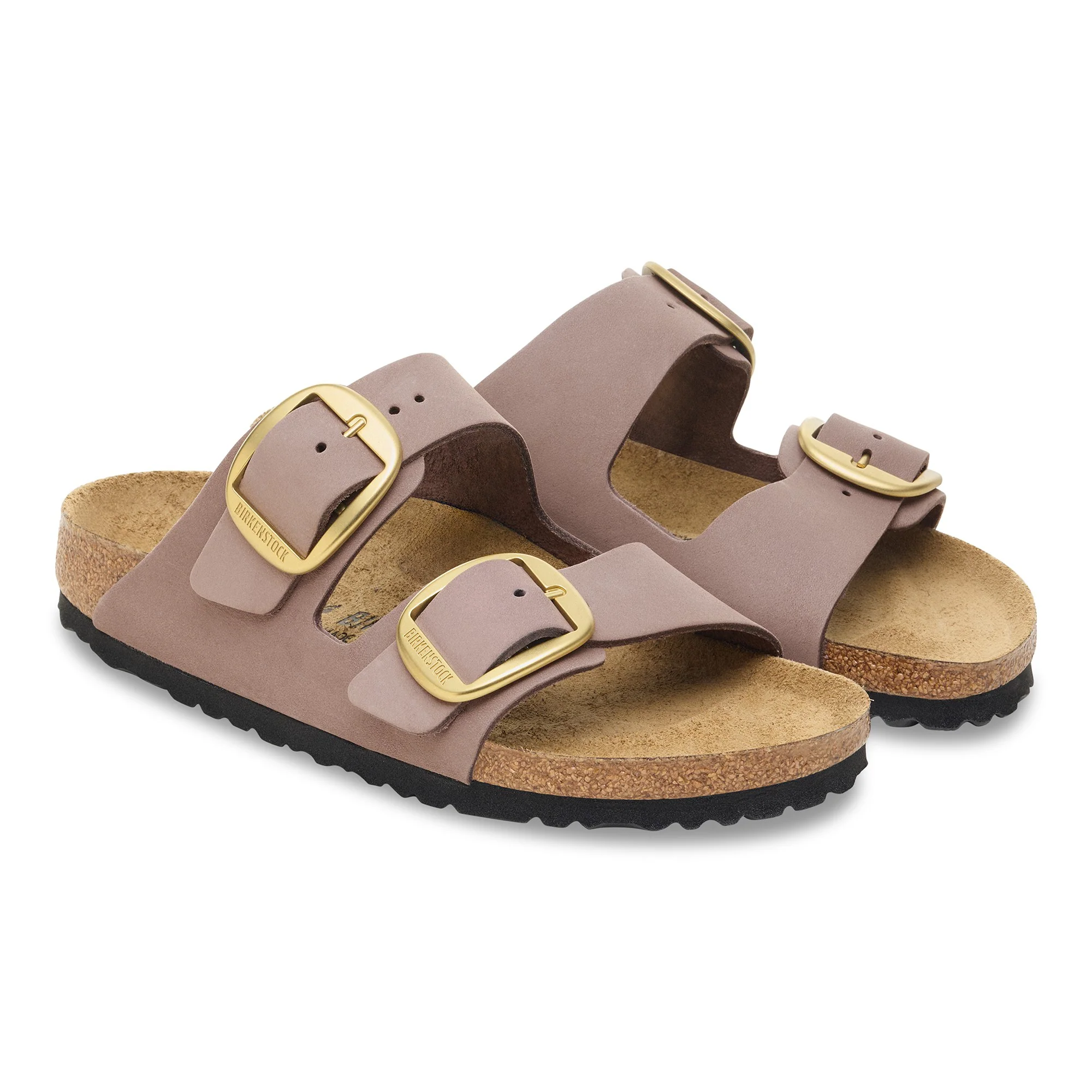 Arizona Big Buckle Nubuk Leather Faded Purple - Image 6