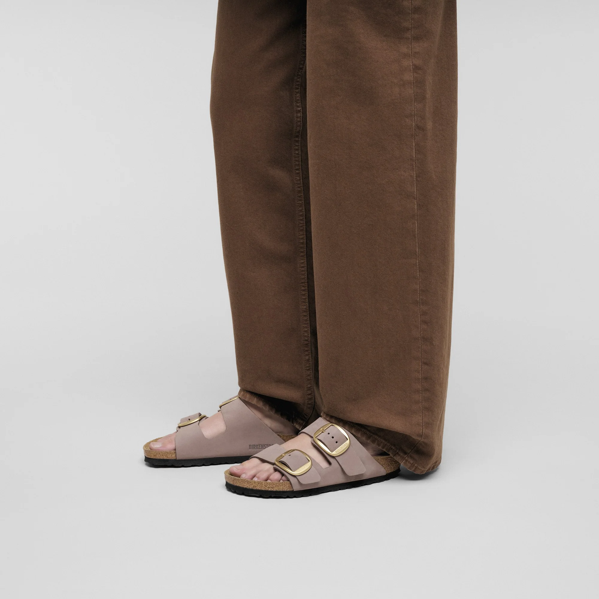 Arizona Big Buckle Nubuk Leather Faded Purple - Image 9