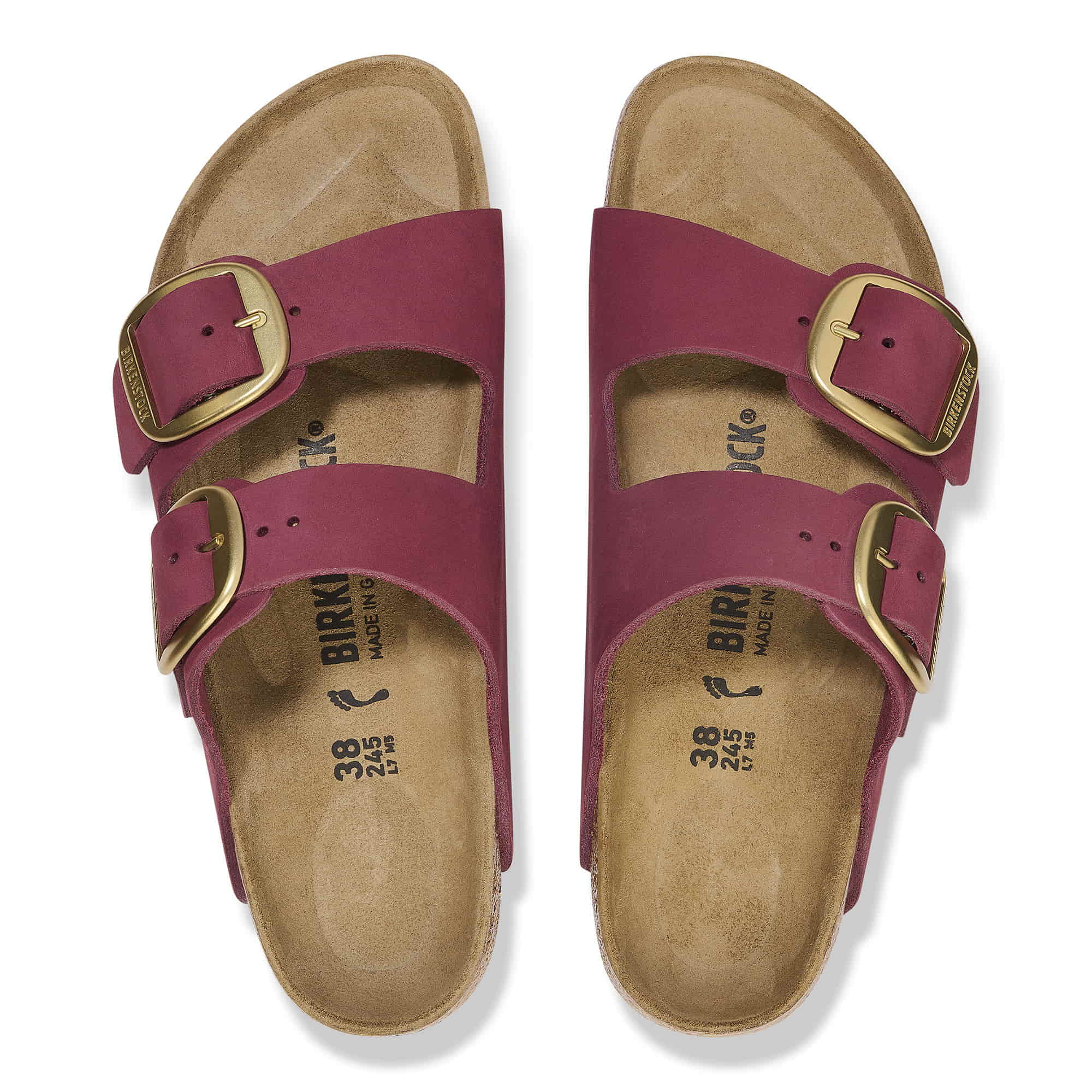 Arizona Big Buckle Nubuk Leather - Image 3