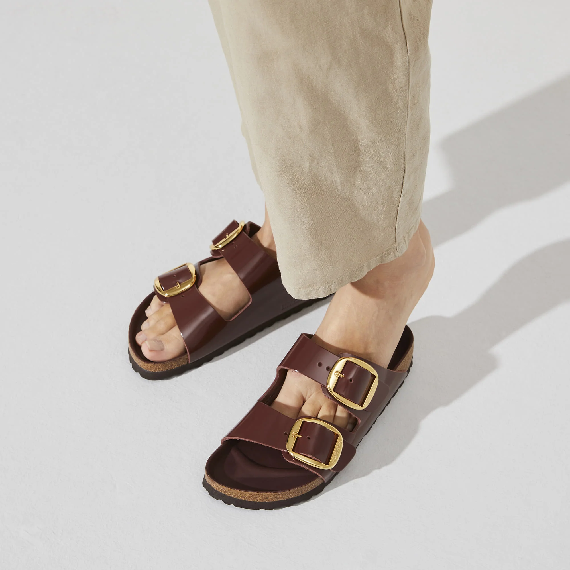 Arizona Big Buckle Natural Leather Patent - Image 9