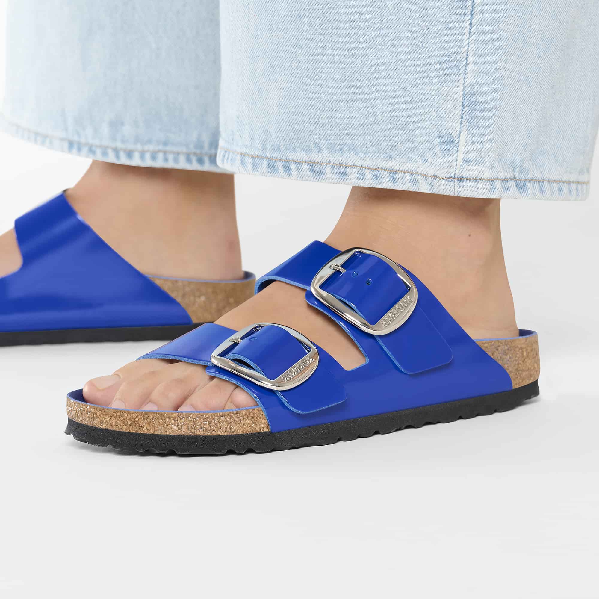 Arizona Big Buckle Natural Leather Patent - Image 8