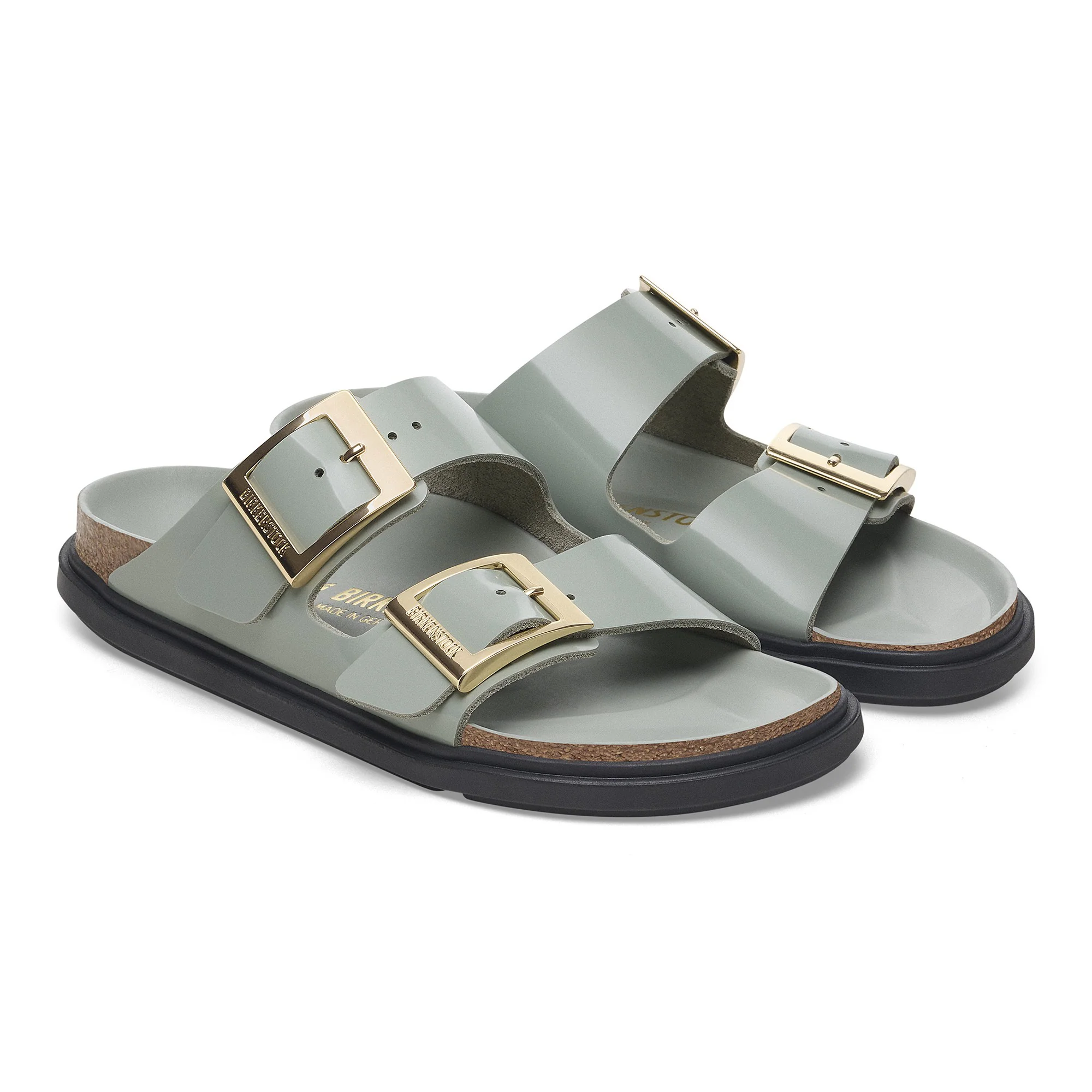 Arizona Droplet Buckle Natural Leather Patent - Image 6