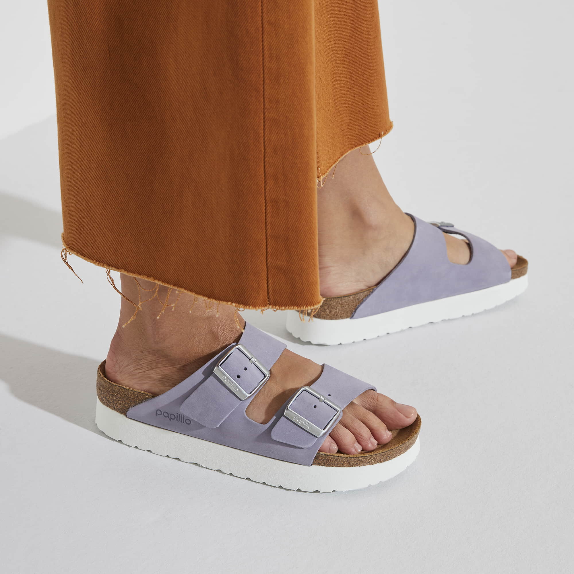 Arizona Platform Nubuck Leather - Image 8