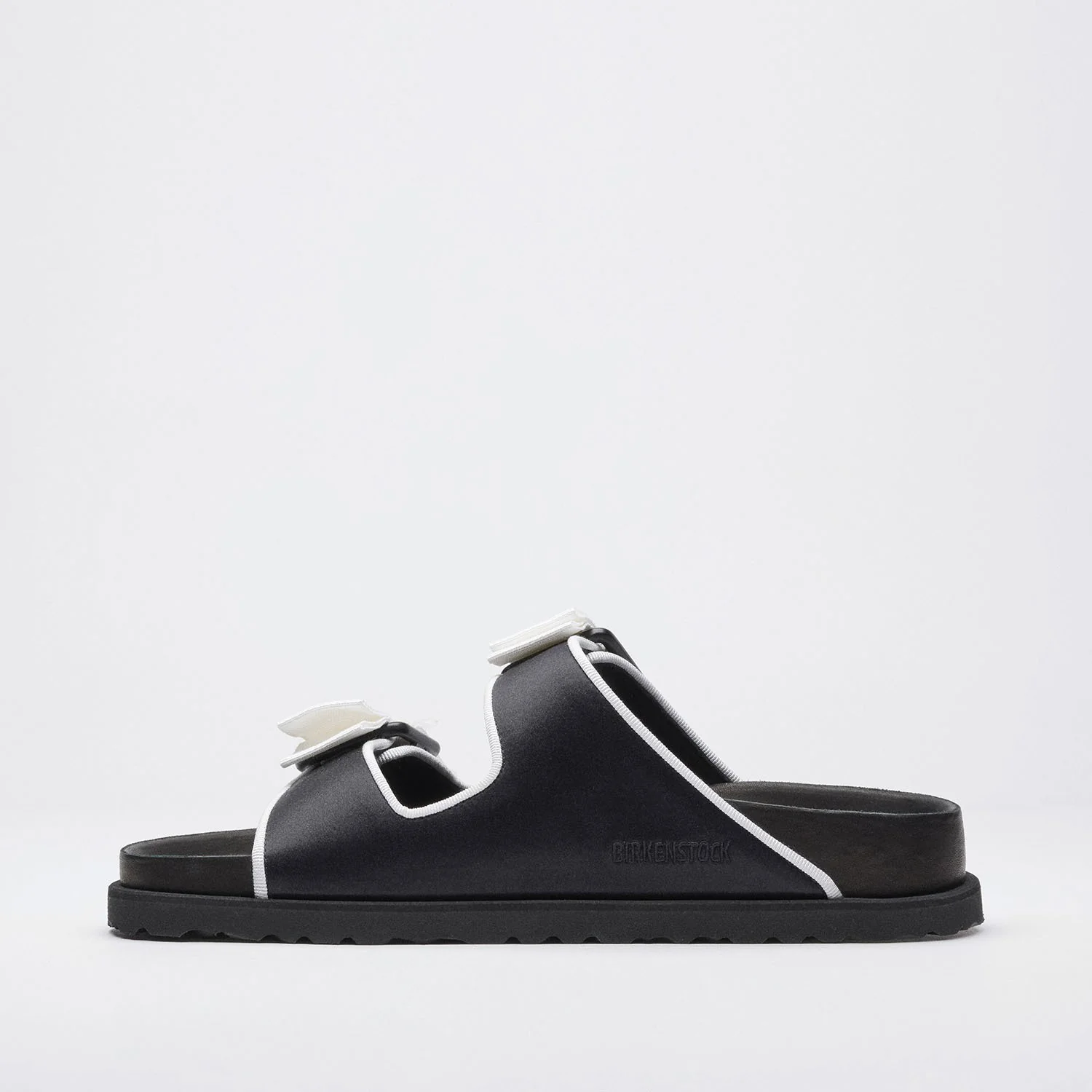 1774 Arizona Satin Textile Satin Black - Image 4