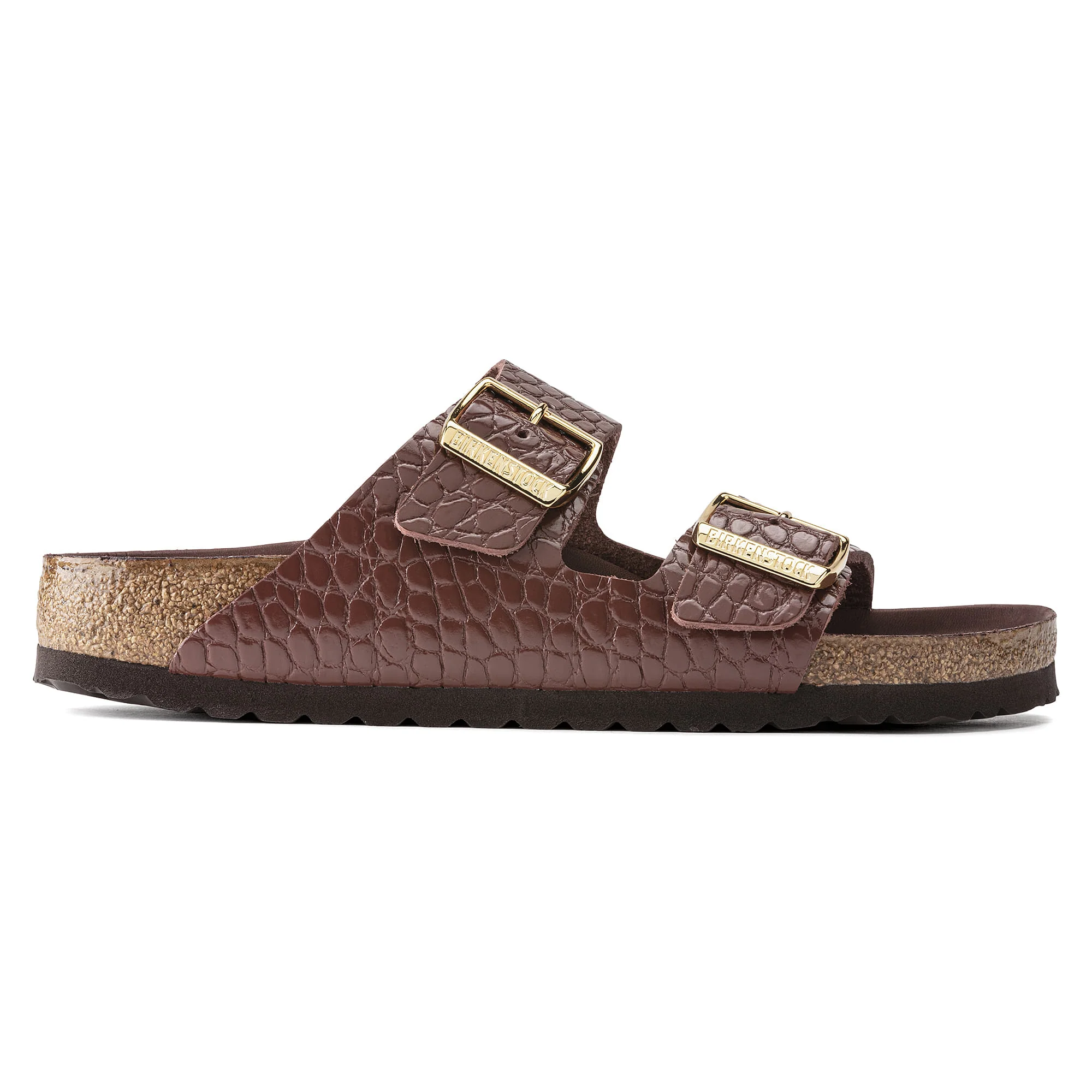 Arizona Rivet Logo Embossed Natural Leather - Image 4