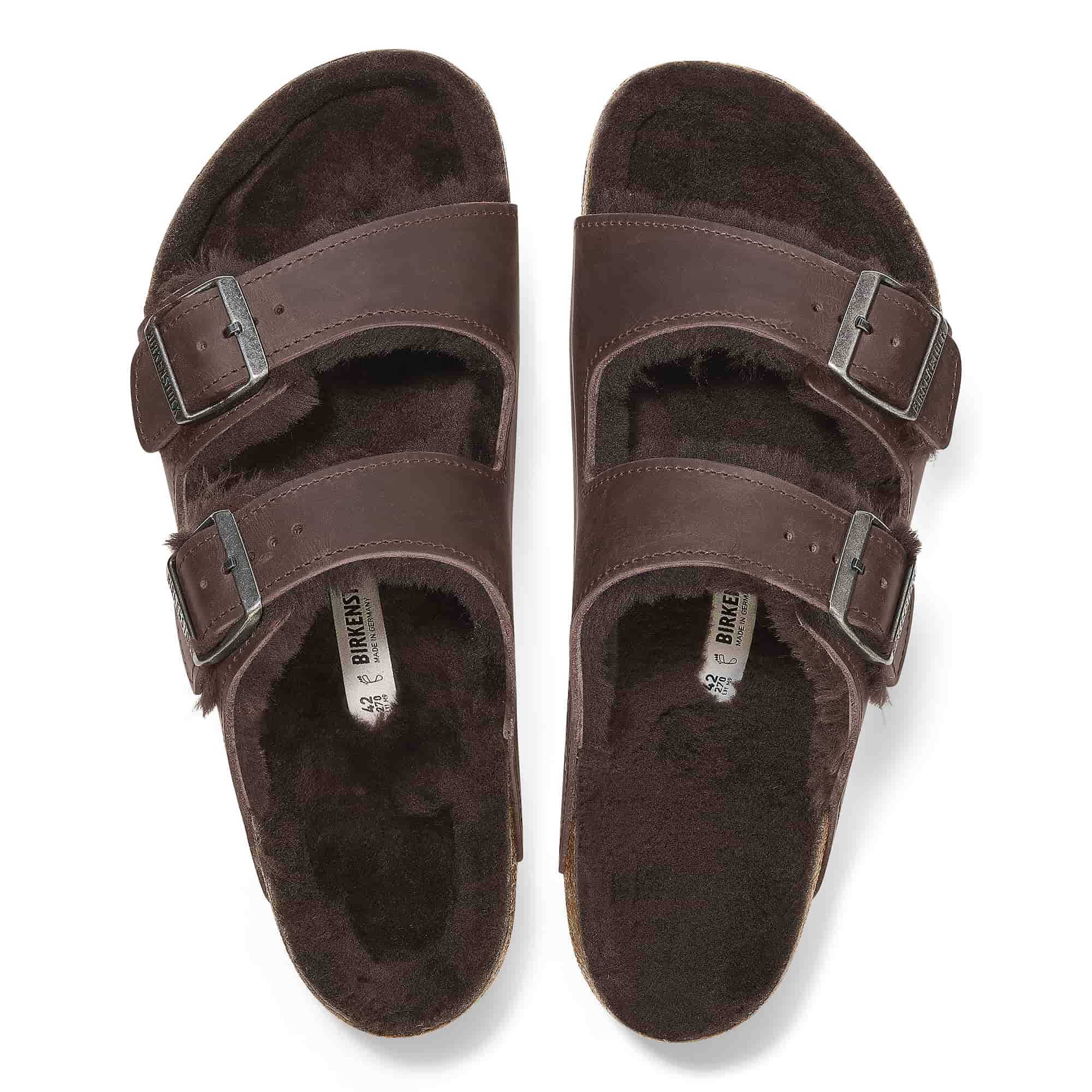 Arizona Shearling Embossed Oiled Leather - Image 4
