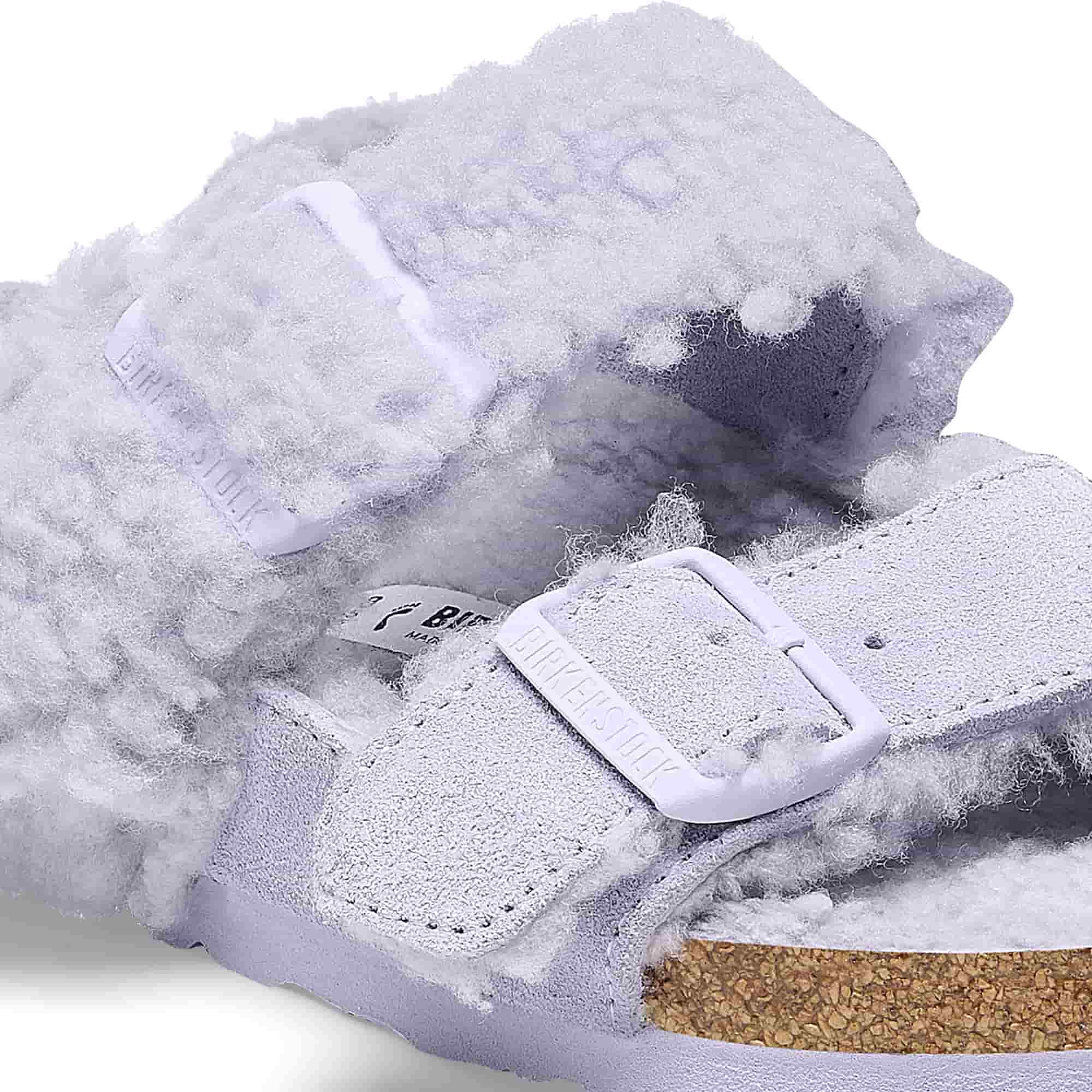 Arizona Teddy Split Suede Leather Shearling - Image 6