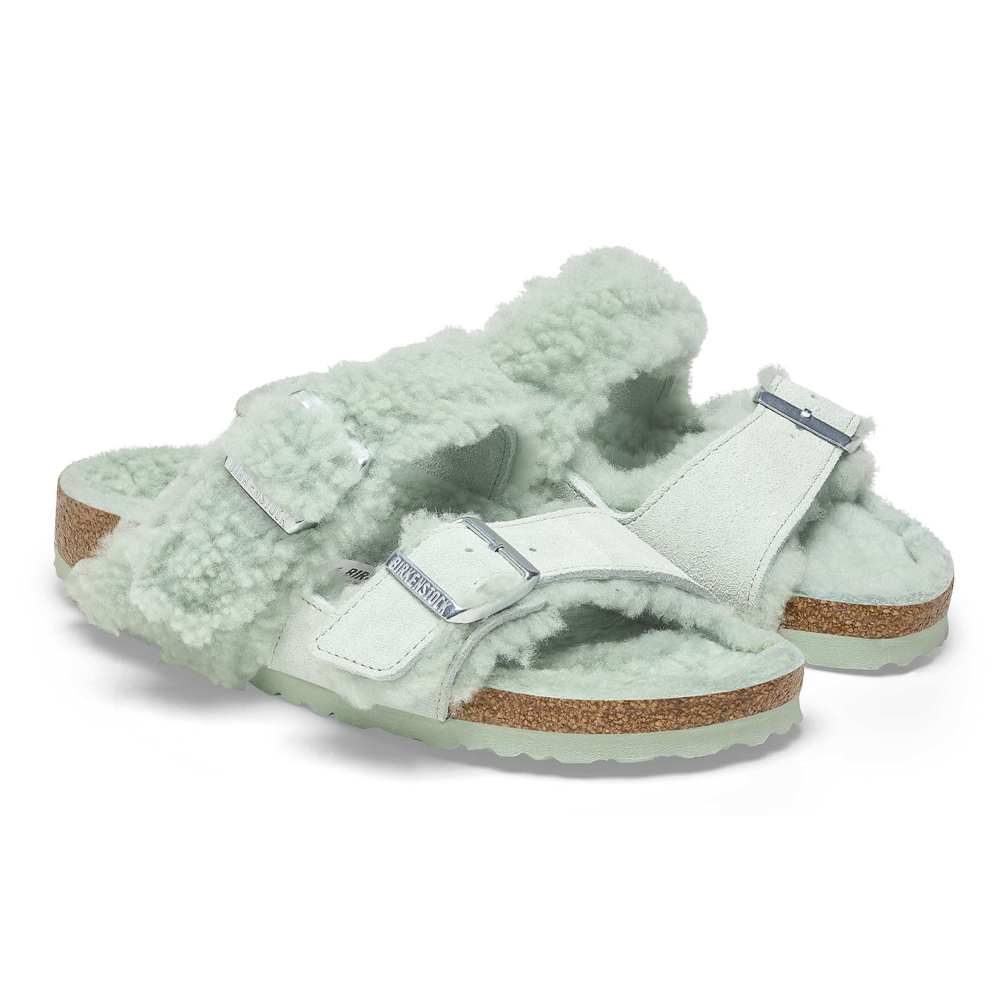 Arizona Teddy Split Suede Leather Shearling - Image 3