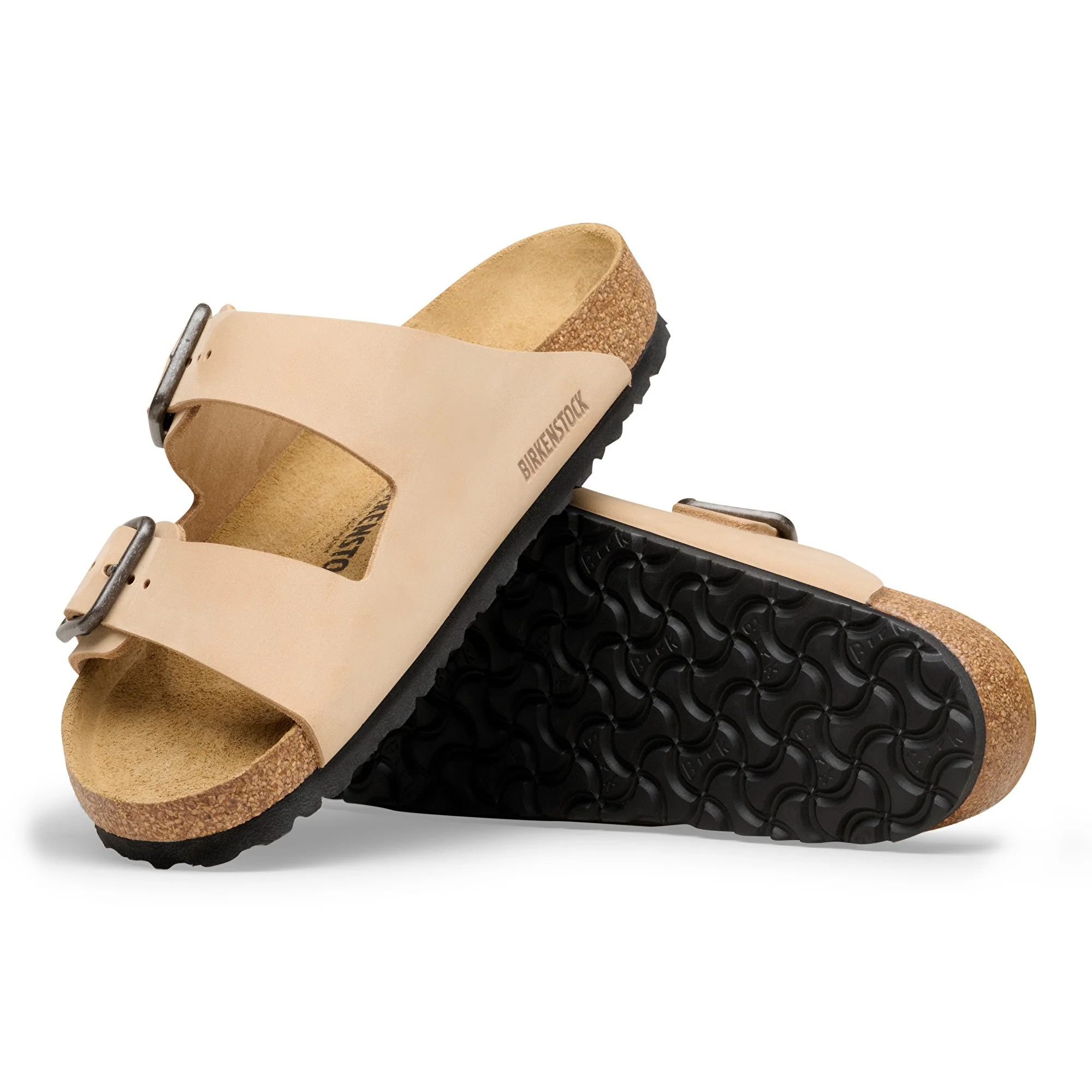 Arizona Wire Buckle Nubuk Leather Sandcastle - Image 2