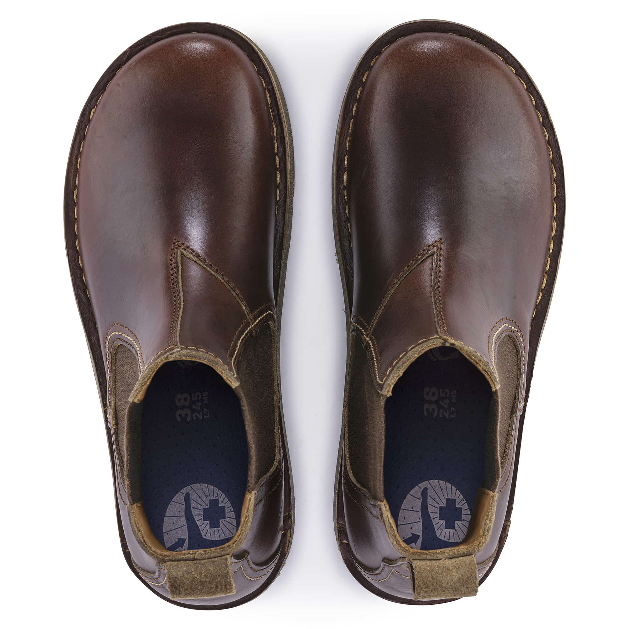 Birmingham Slip On Mid Oiled Leather - Image 3