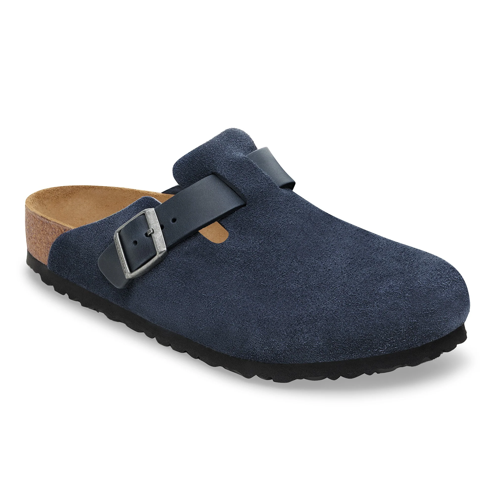 Boston BS Mixed Leather New Navy