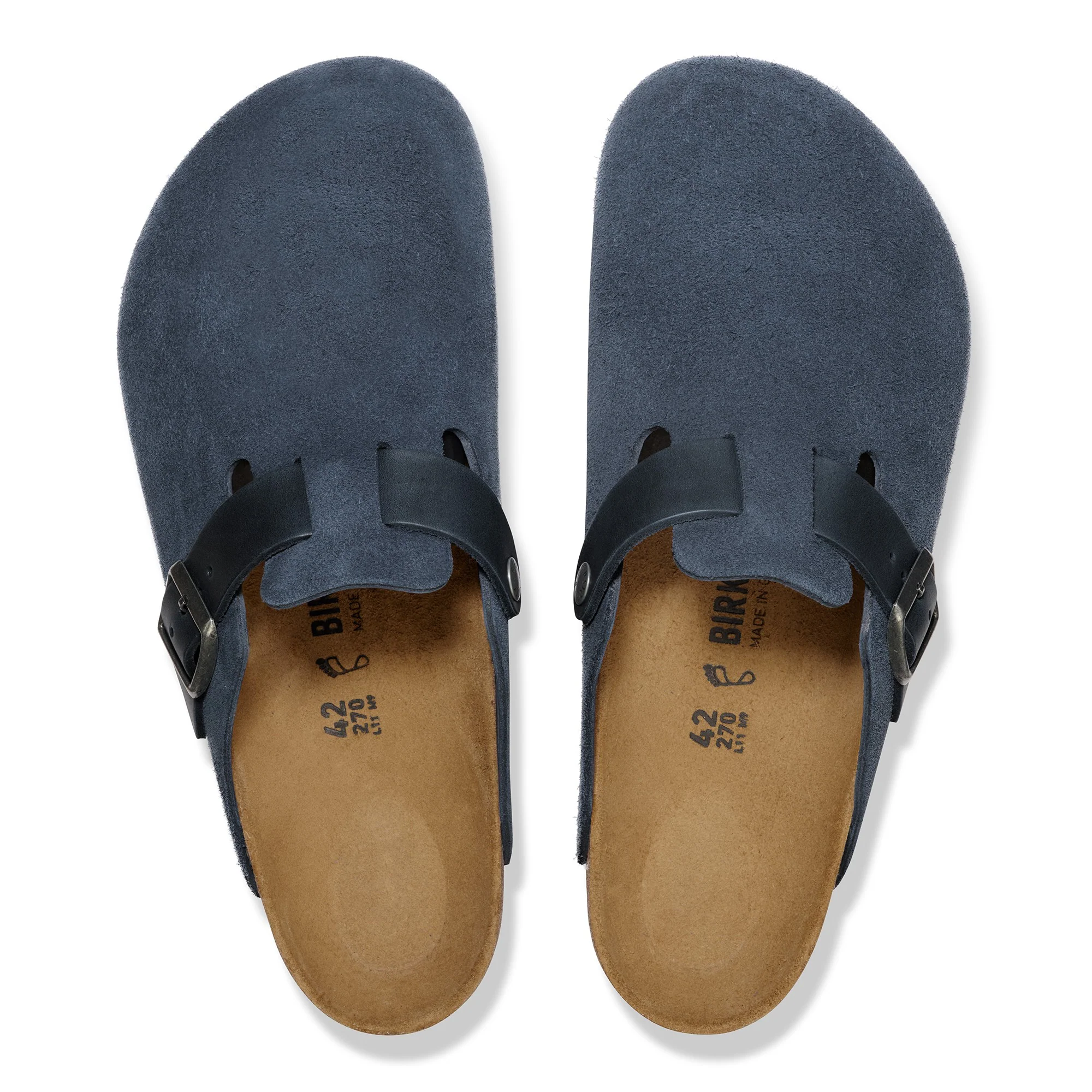 Boston BS Mixed Leather New Navy - Image 2