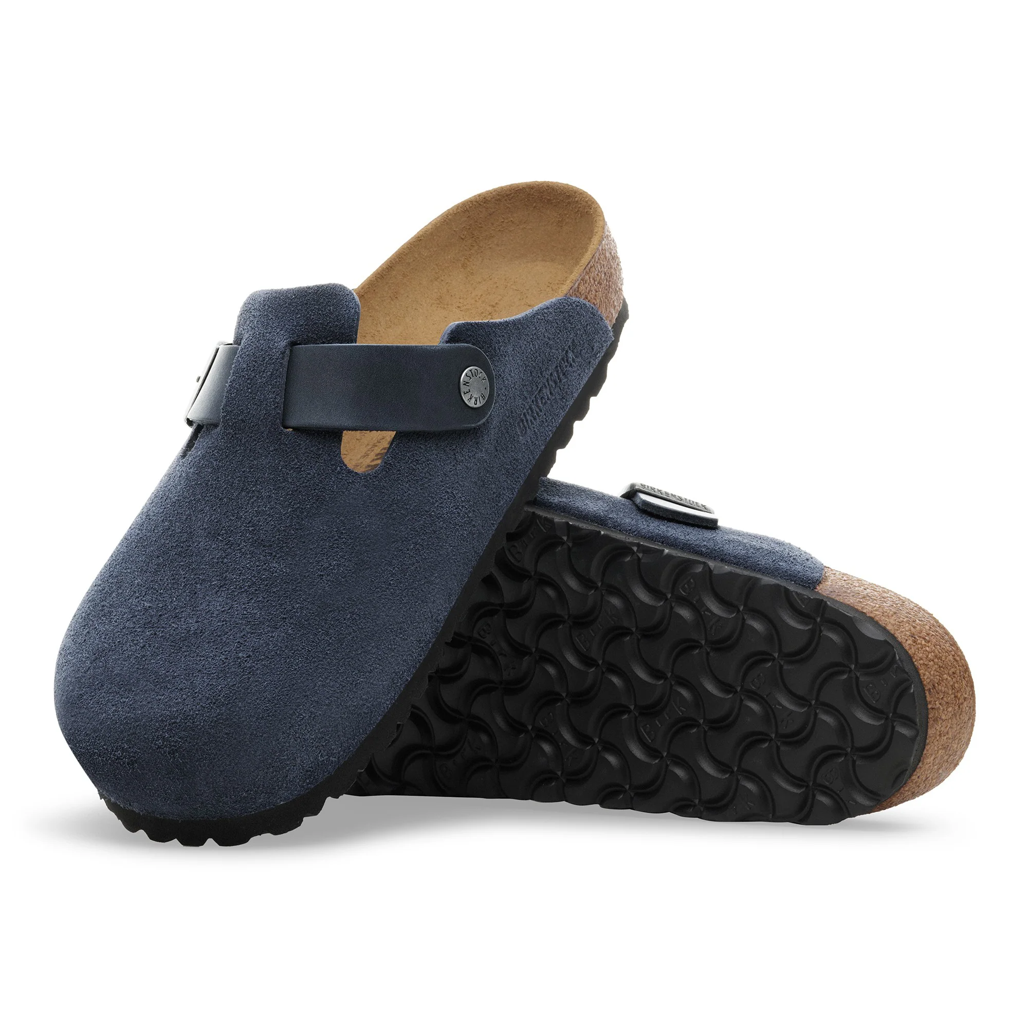 Boston BS Mixed Leather New Navy - Image 4