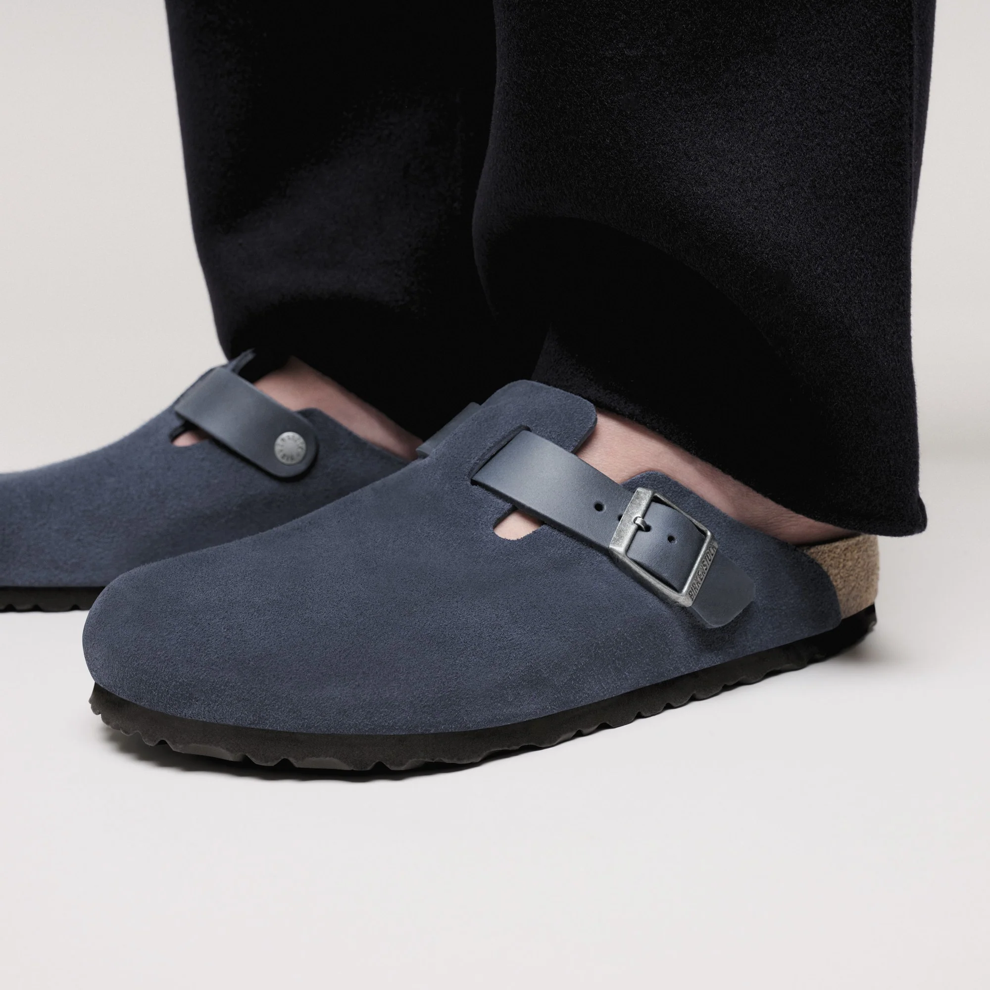 Boston BS Mixed Leather New Navy - Image 8