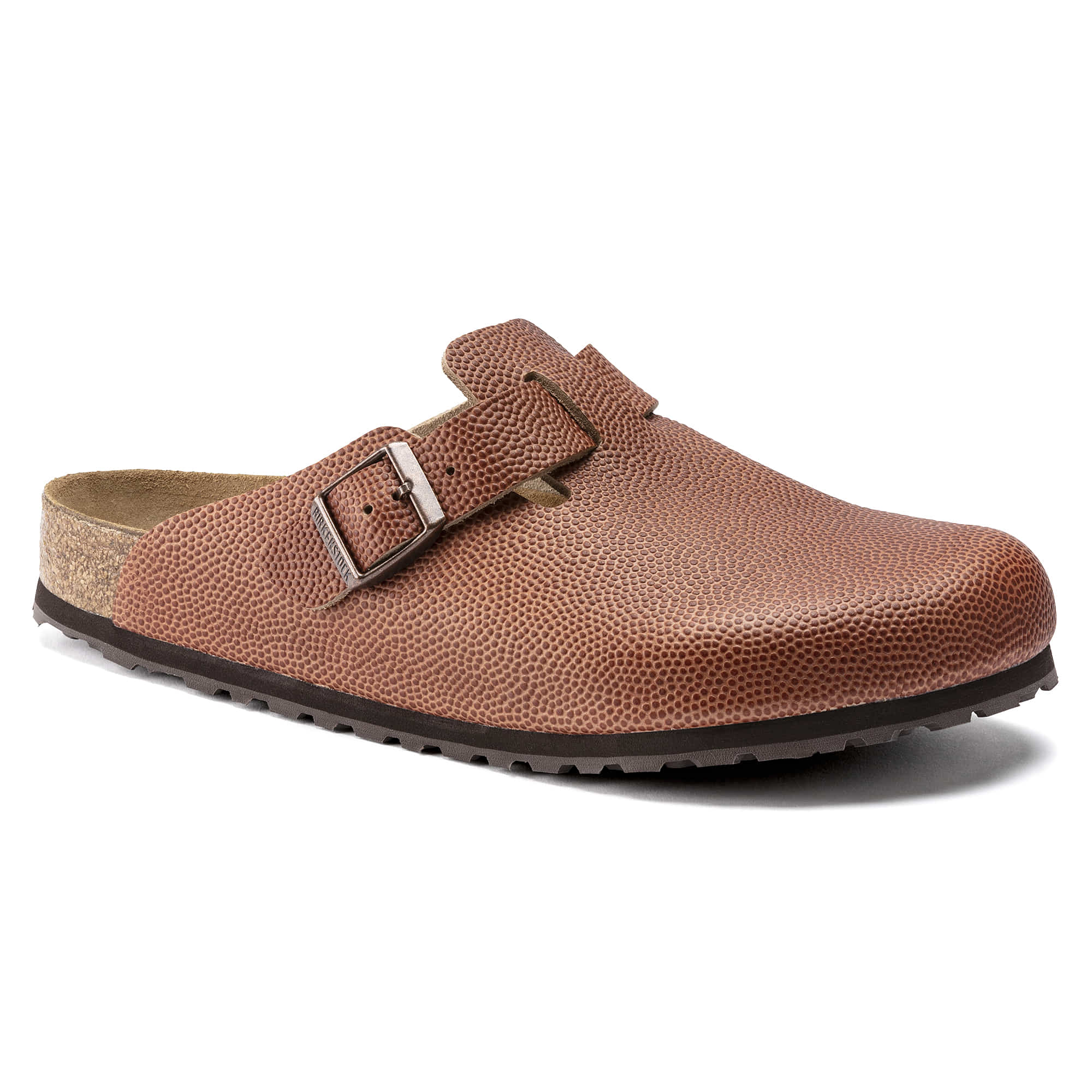 Boston Embossed Natural Leather