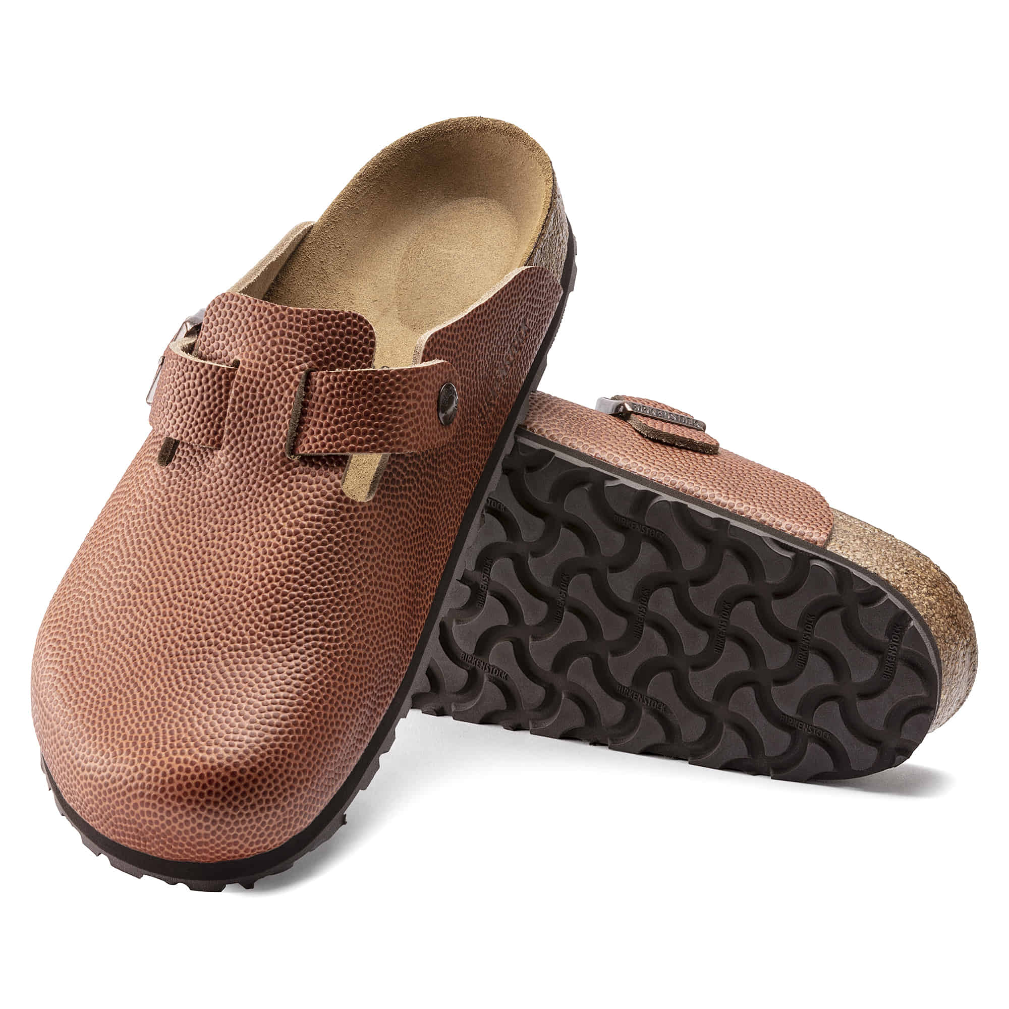 Boston Embossed Natural Leather - Image 2