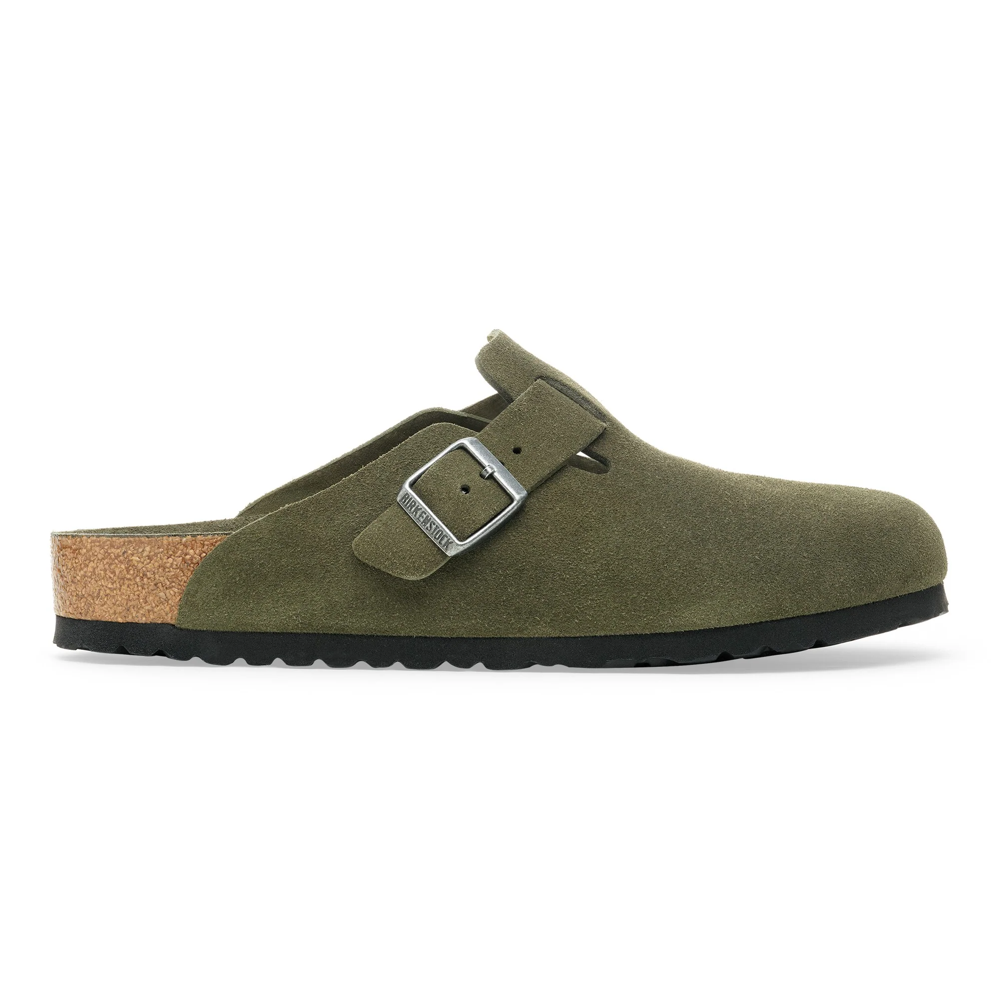 Boston Soft Footbed Suede Leather Thyme Tonal FB - Image 4