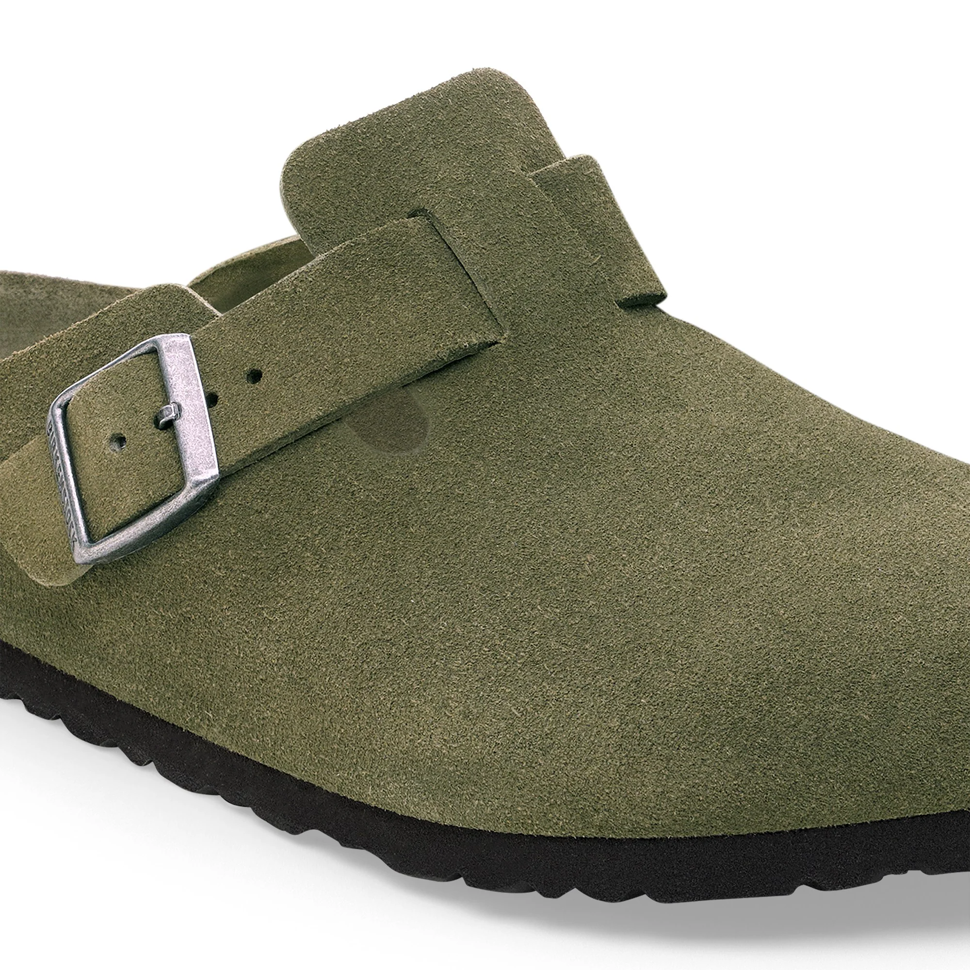 Boston Soft Footbed Suede Leather Thyme Tonal FB - Image 6