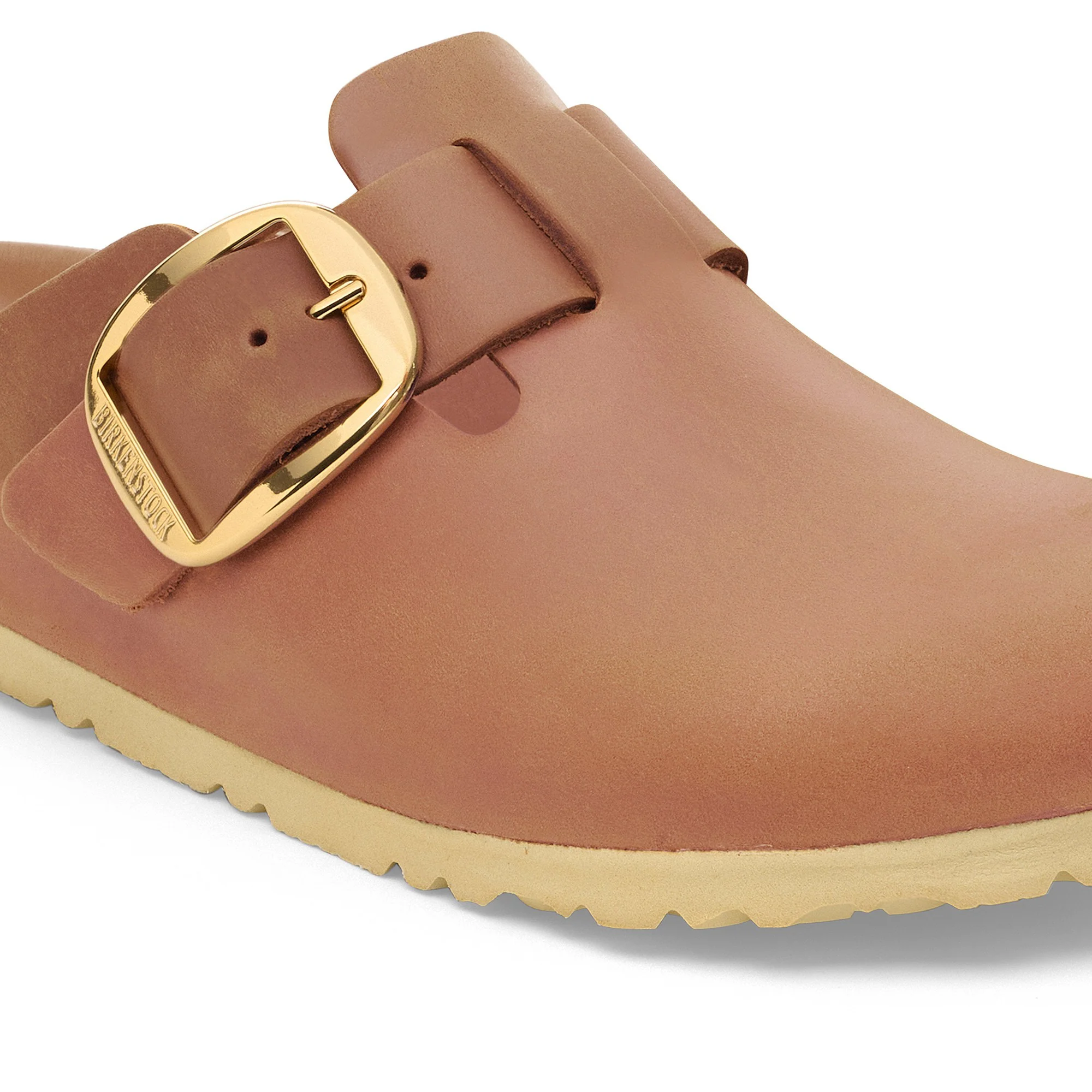 Boston Big Buckle Natural Leather Oiled Cognac - Image 6