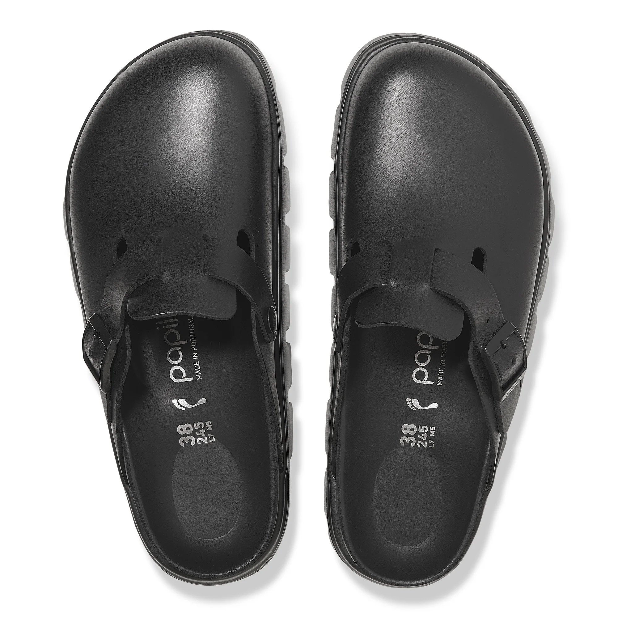 Boston Chunky Natural Leather Black - Image 2