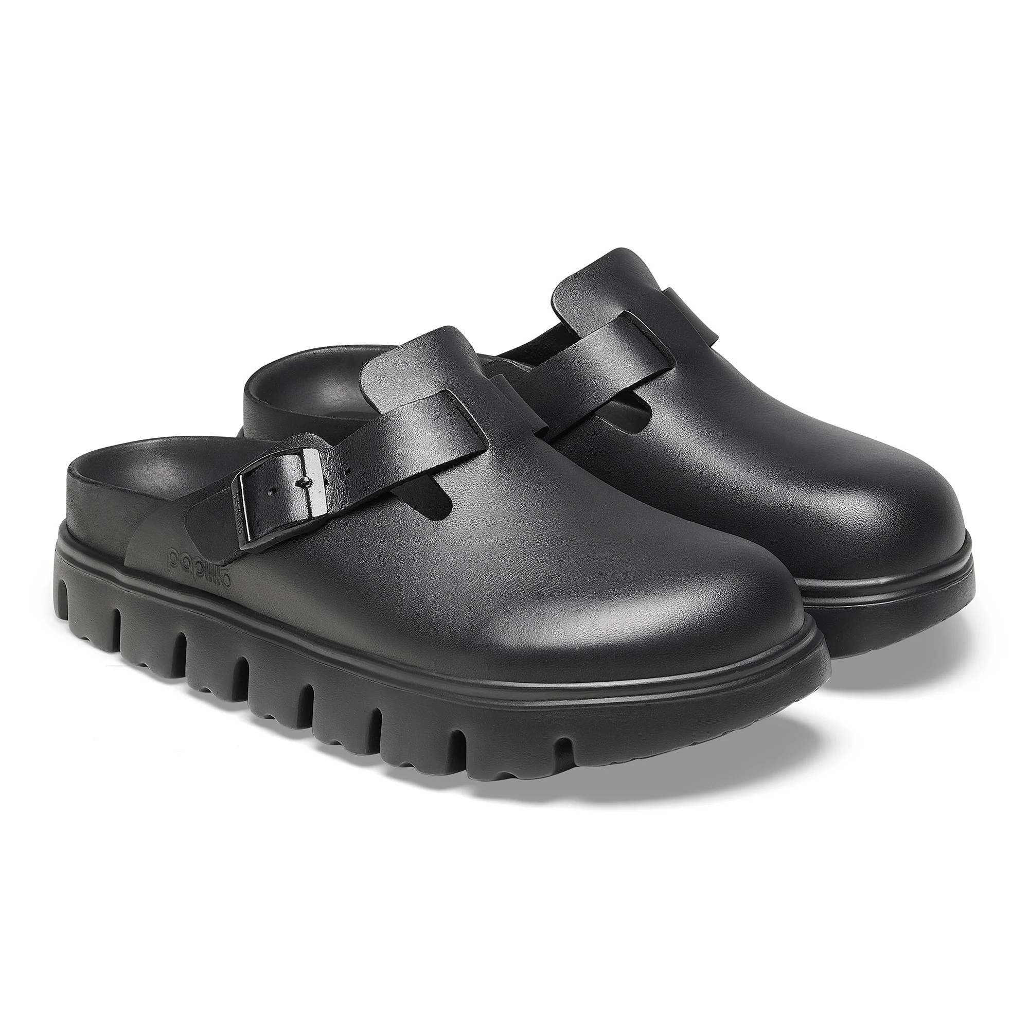 Boston Chunky Natural Leather Black - Image 6