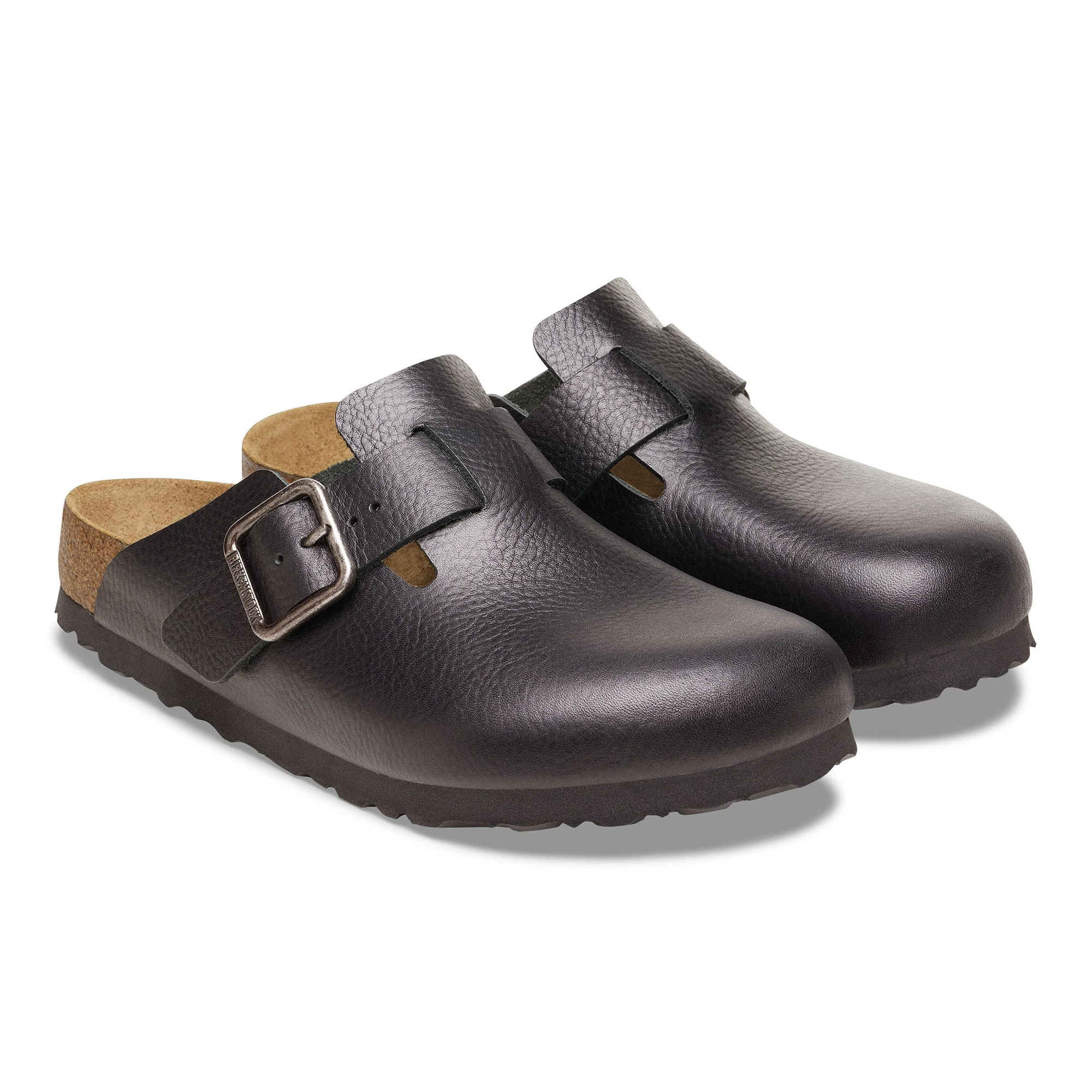 Boston WB Natural Leather Vintage Wood Black - Image 4