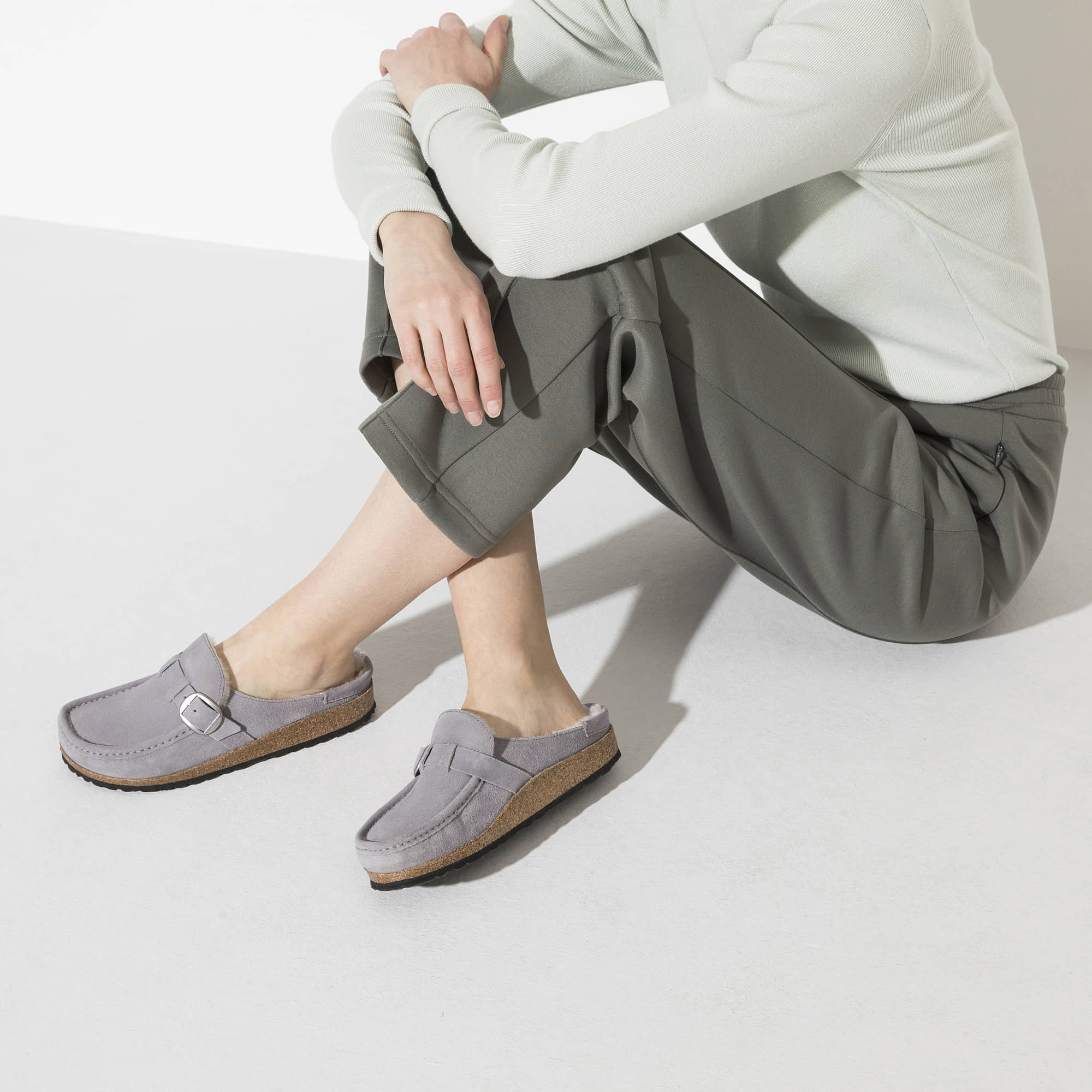 Buckley Shearling Suede Leather - Image 7