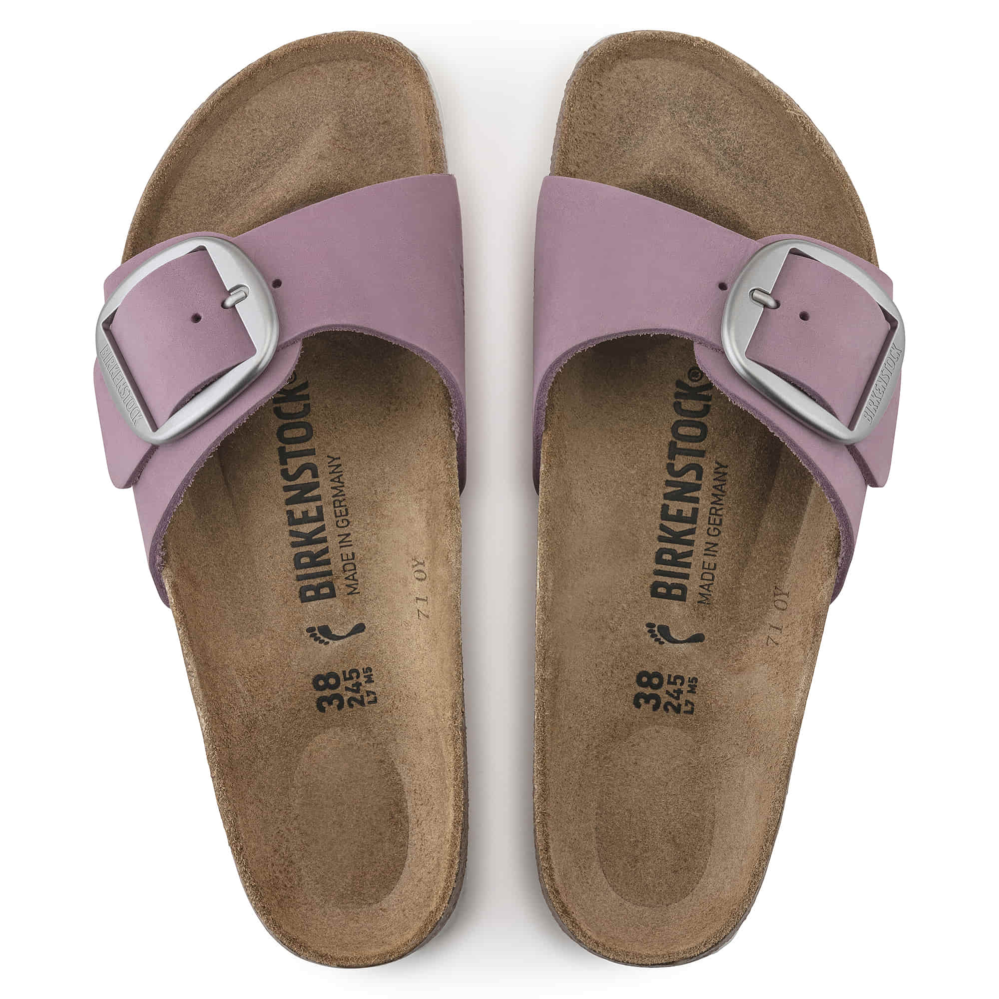 Madrid Big Buckle Nubuck Leather - Image 3