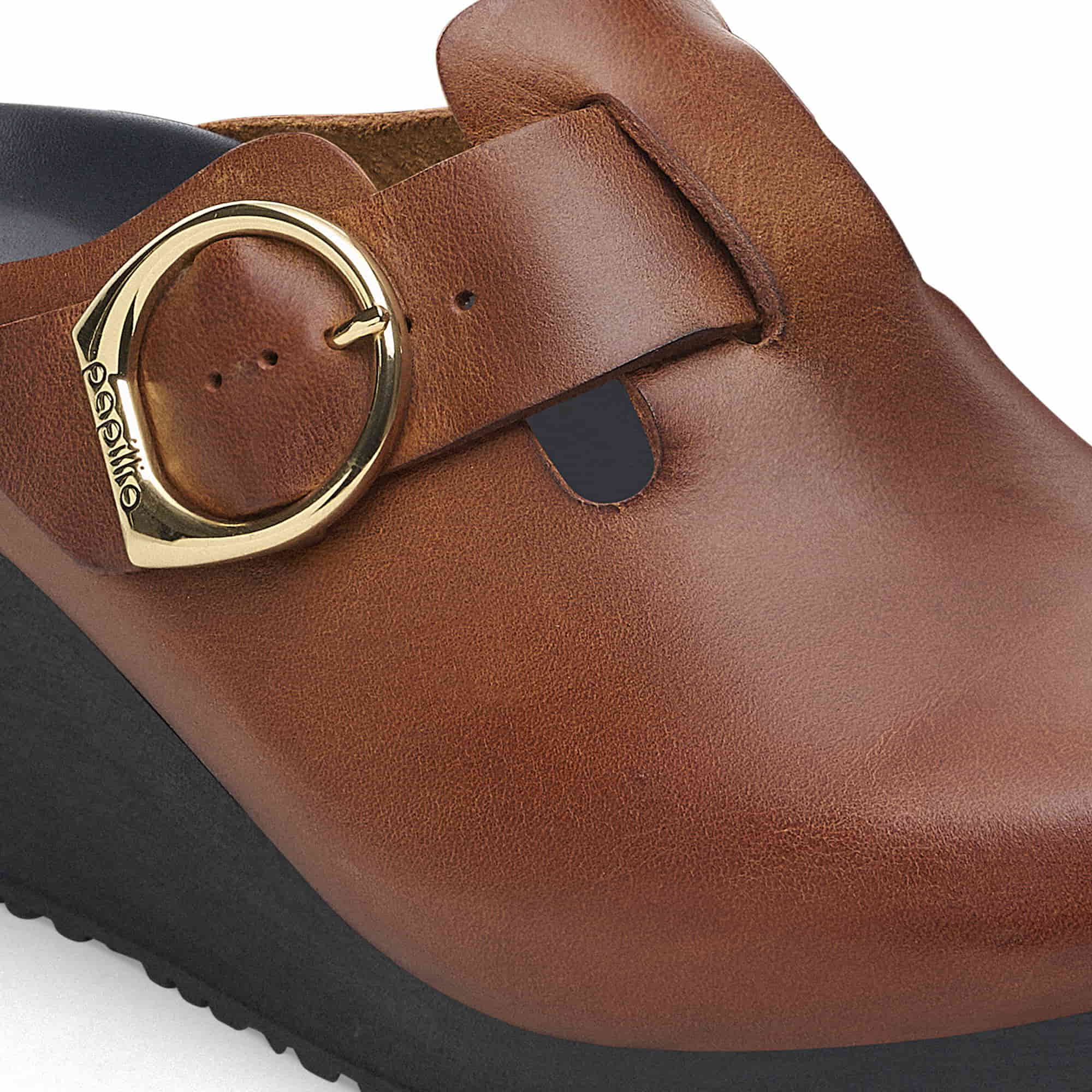 Fanny Ring-Buckle Natural Leather - Image 6