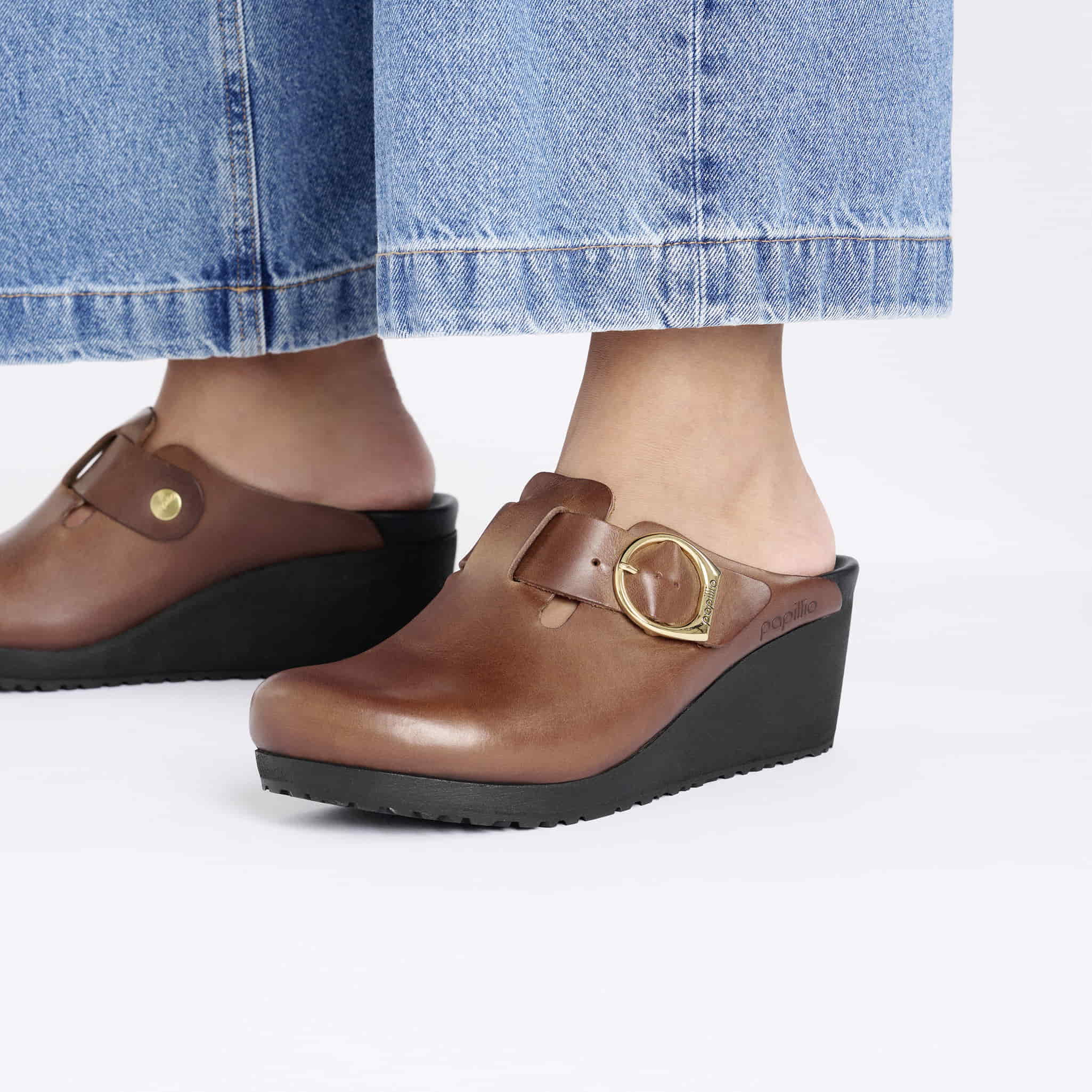 Fanny Ring-Buckle Natural Leather - Image 8