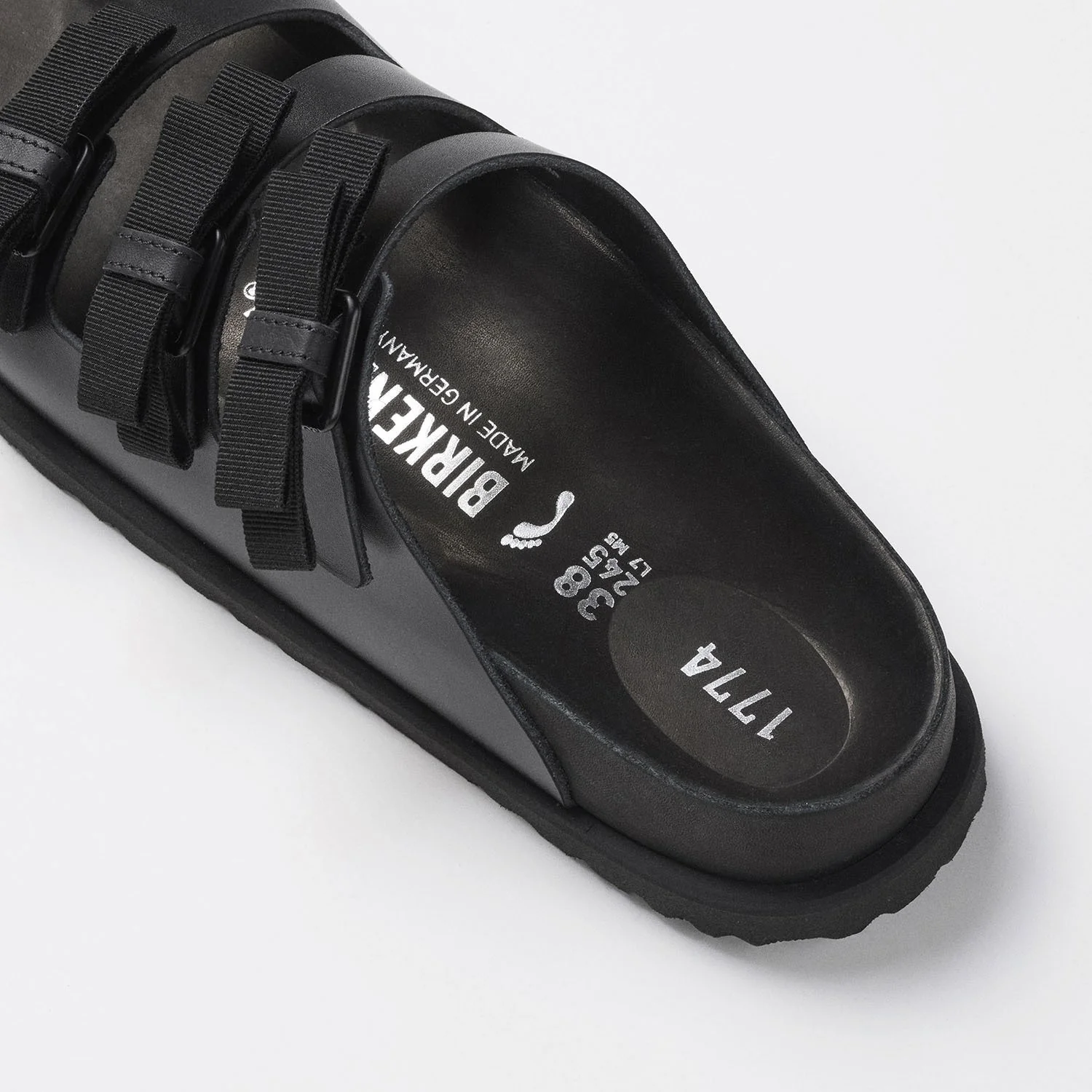 1774 Florida Smooth Leather Natural Leather Black - Image 5