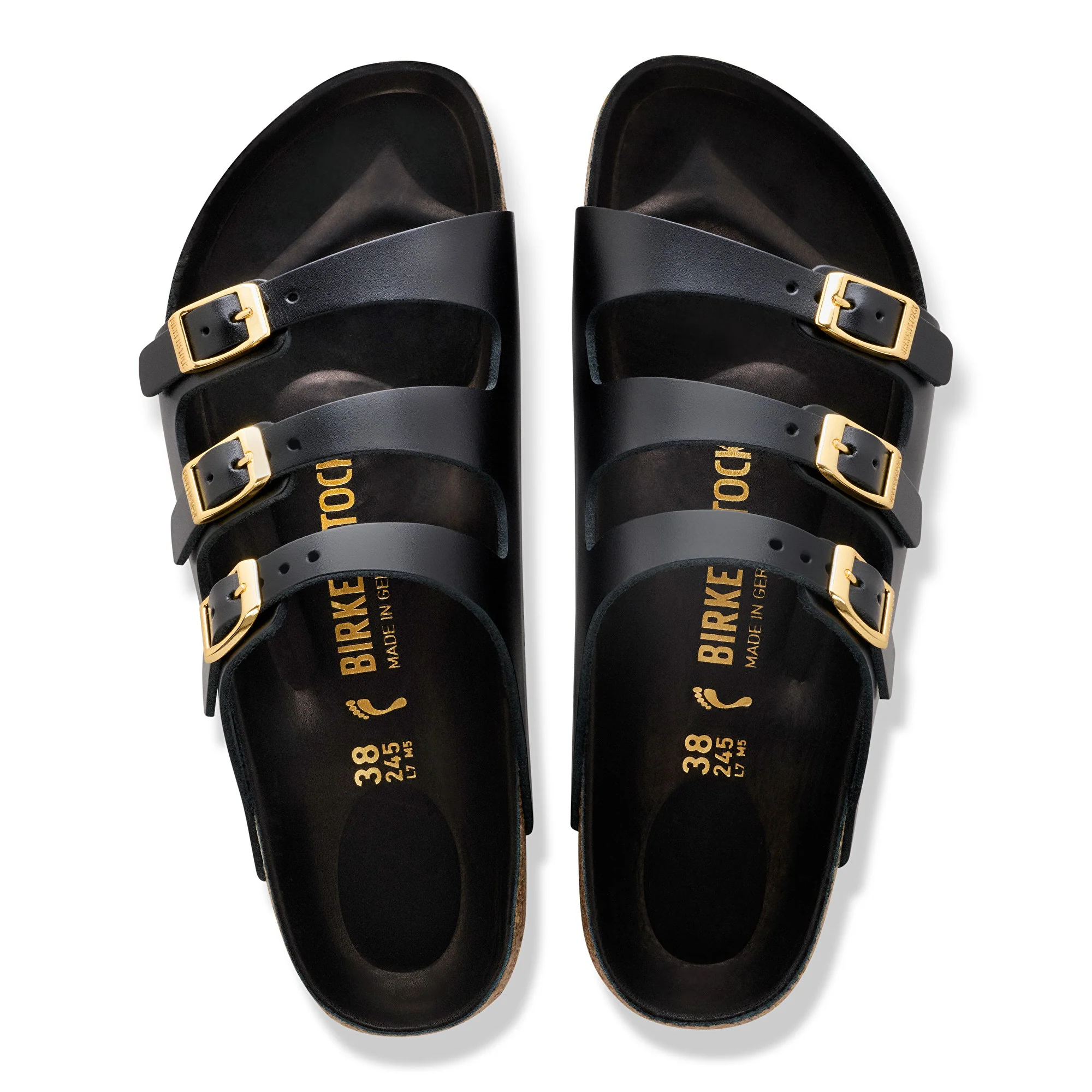 Florida Fresh Natural Leather Black New Dressy Leather - Image 4