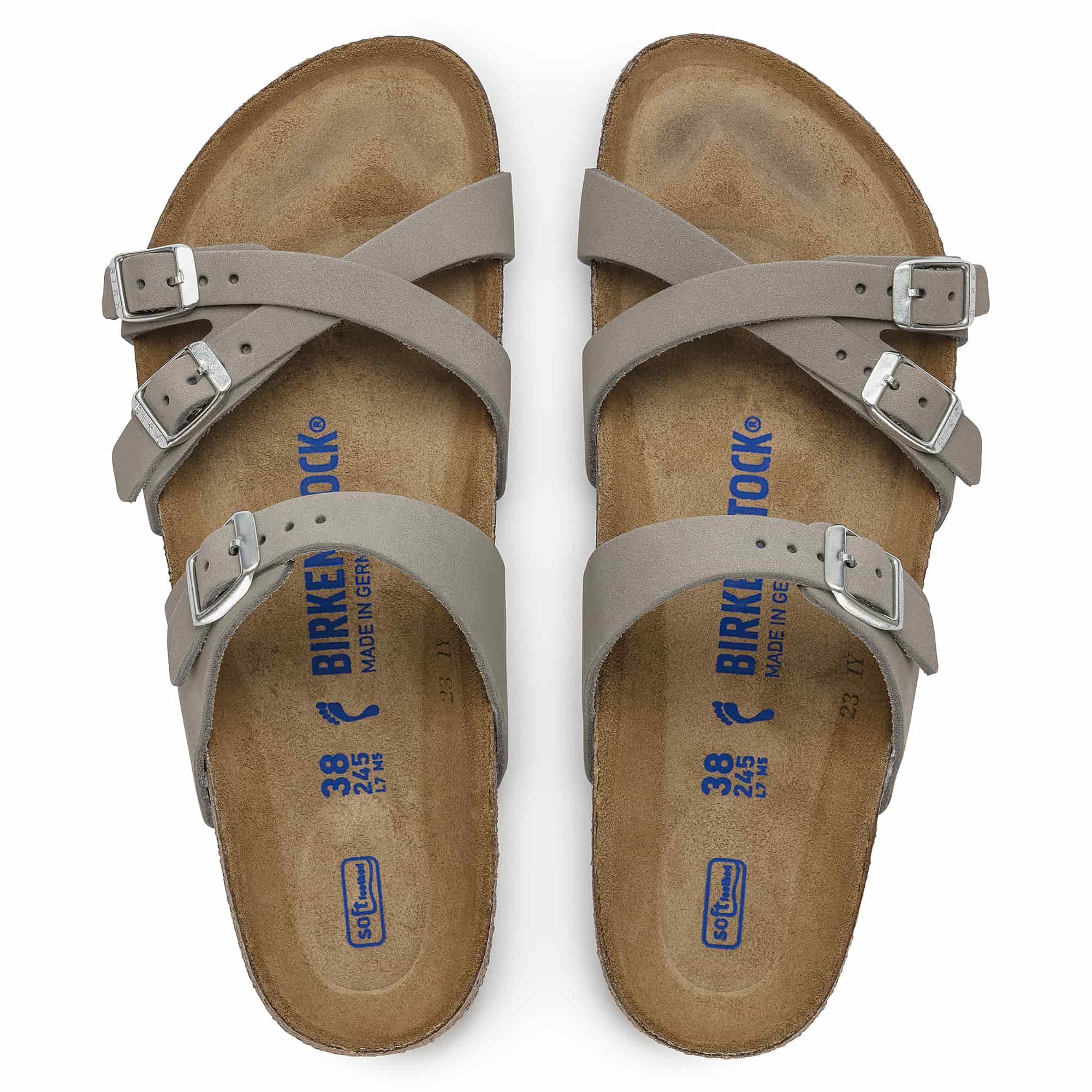 Franca Soft Footbed Nubuck Leather - Image 3