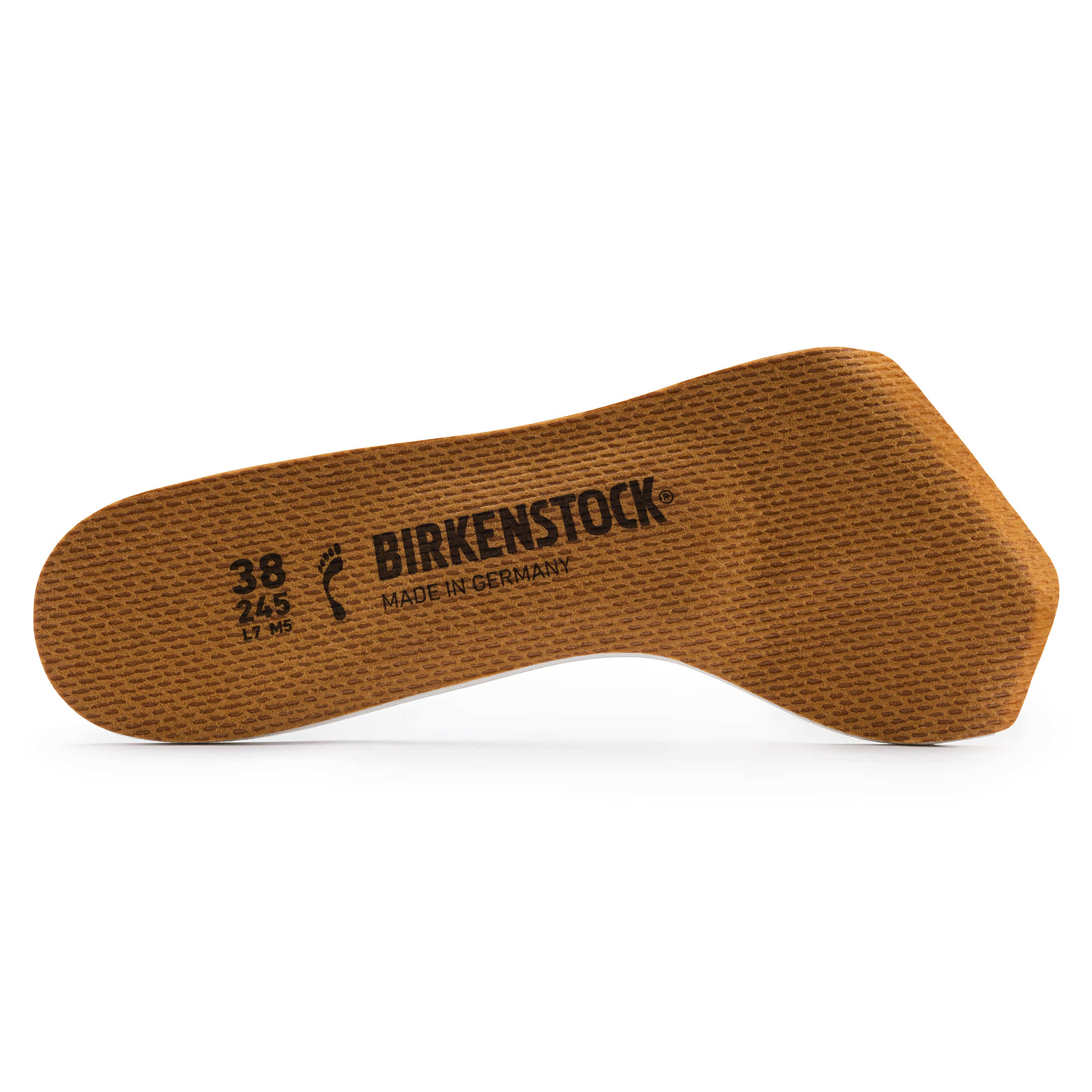 Fussbett sohle 3/4 Length Insole Birko-Tex Textile Brown - Image 4