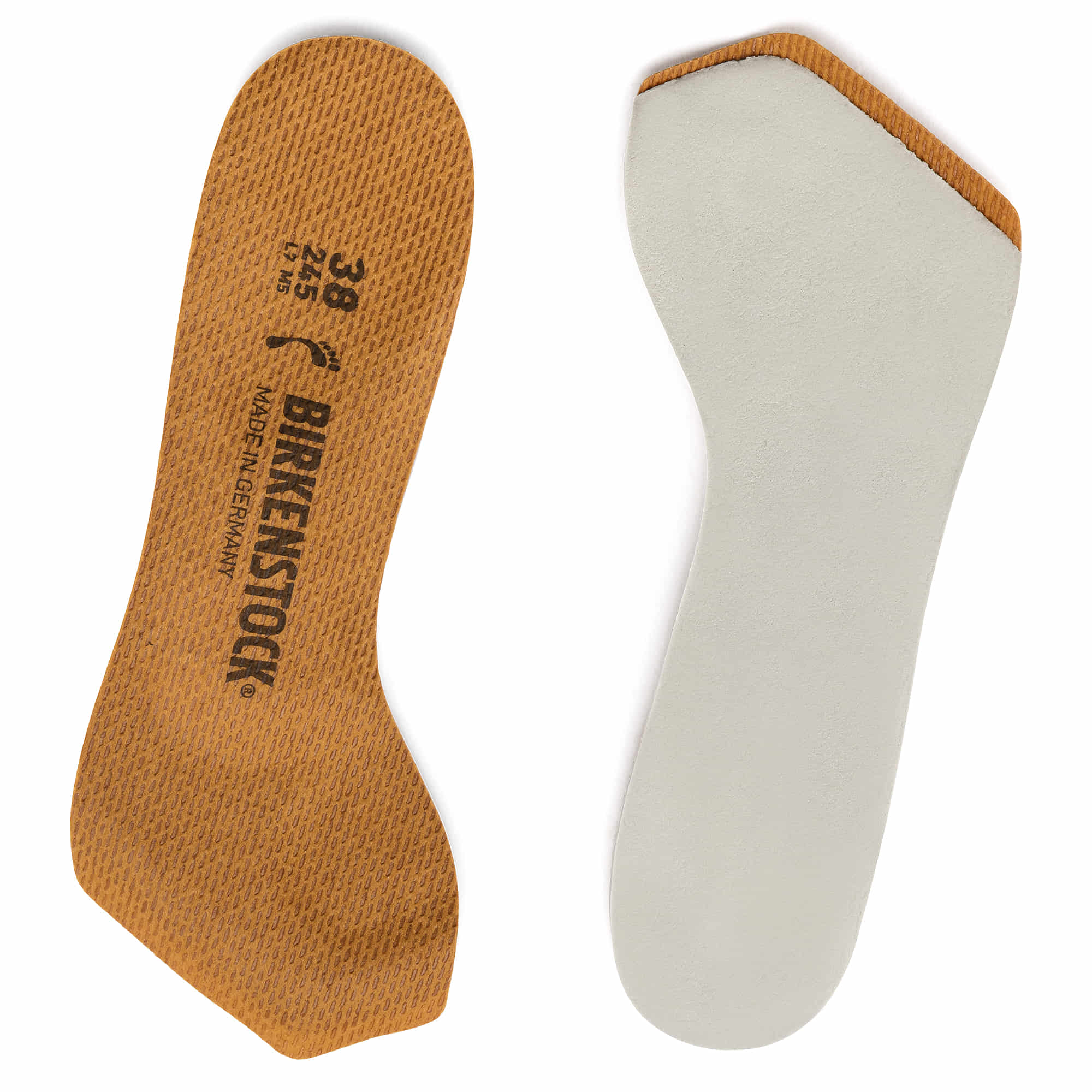 Fussbett sohle 3/4 Length Insole Birko-Tex Textile Brown - Image 5