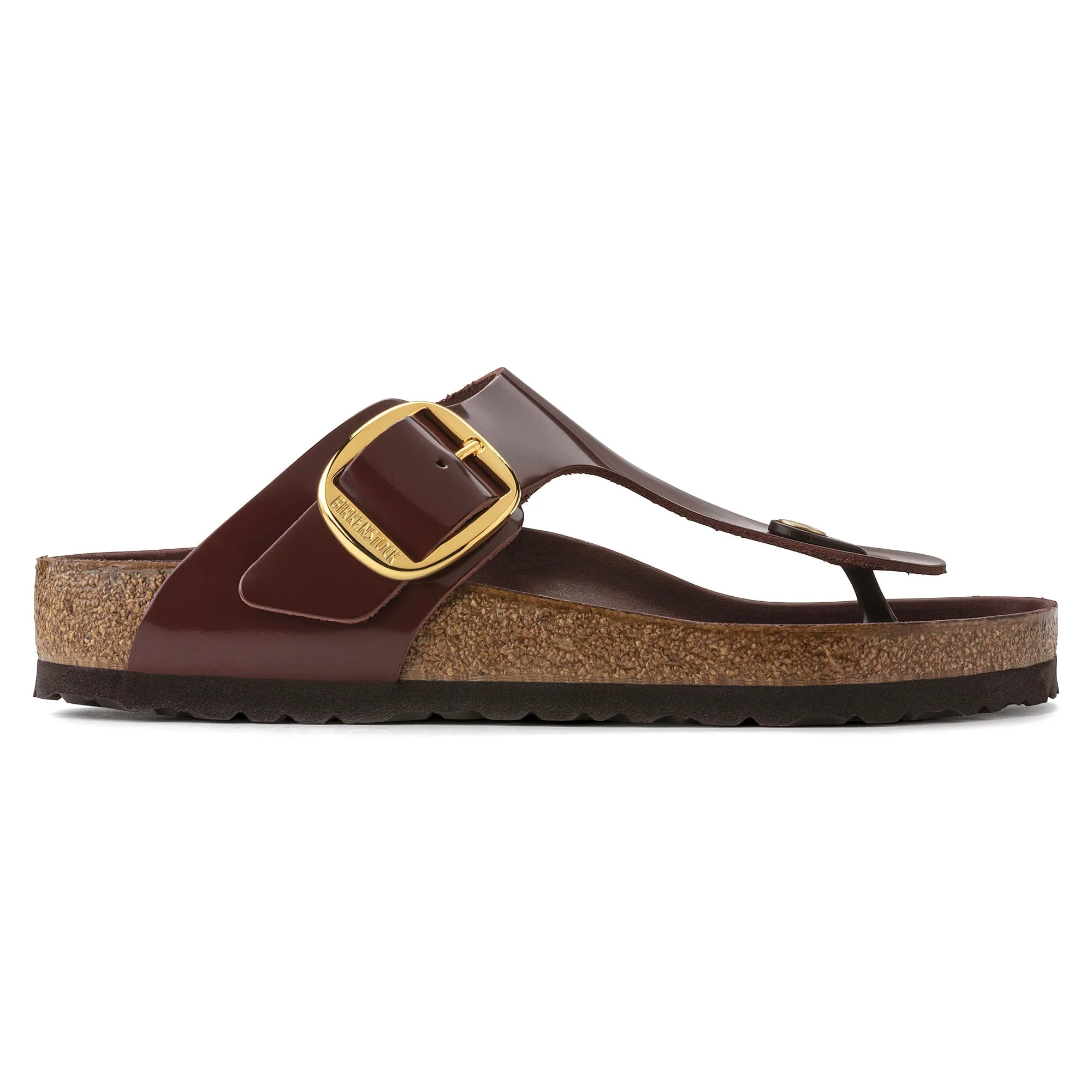 Gizeh Big Buckle Natural Leather Patent - Image 5