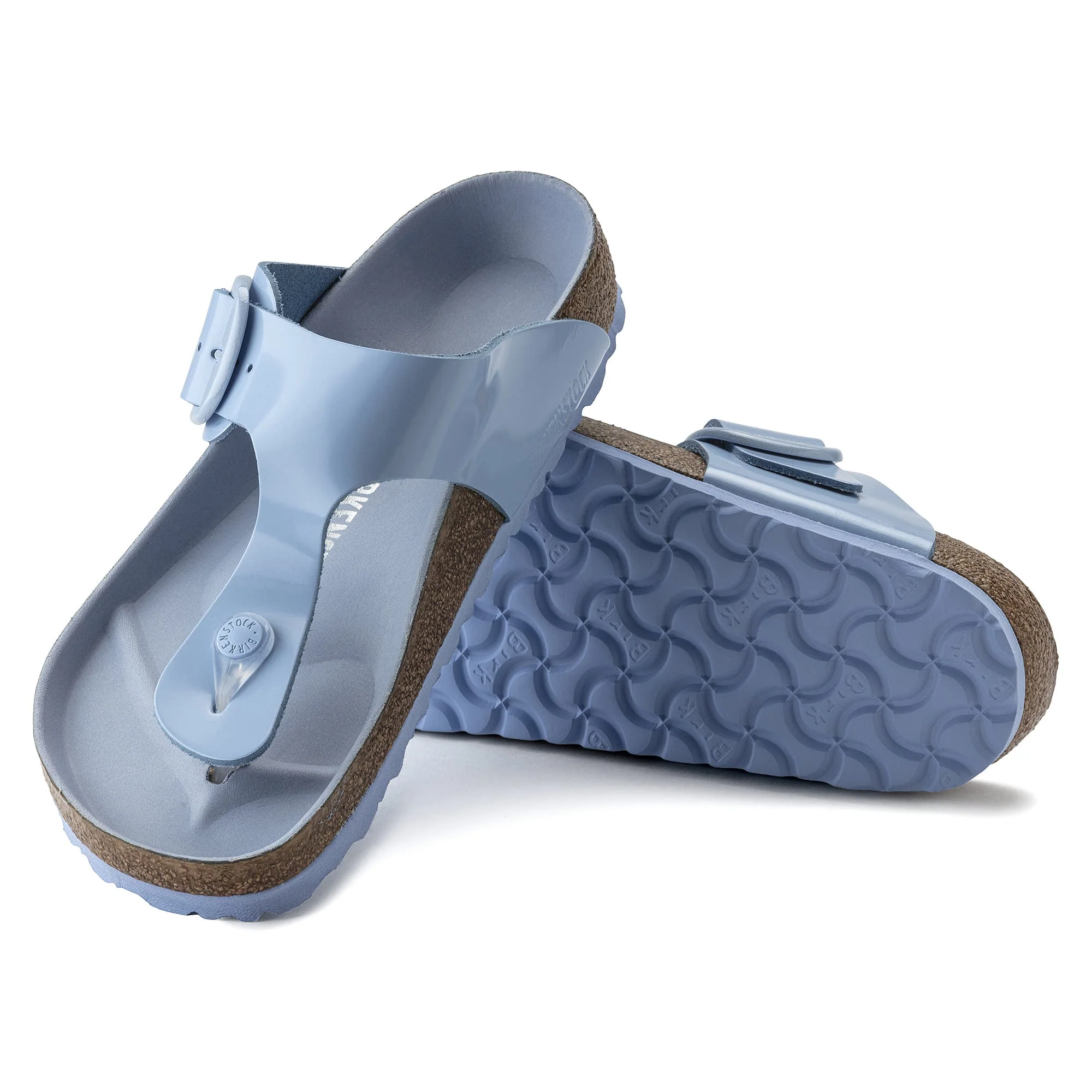 Gizeh Big Buckle Natural Leather Patent - Image 2