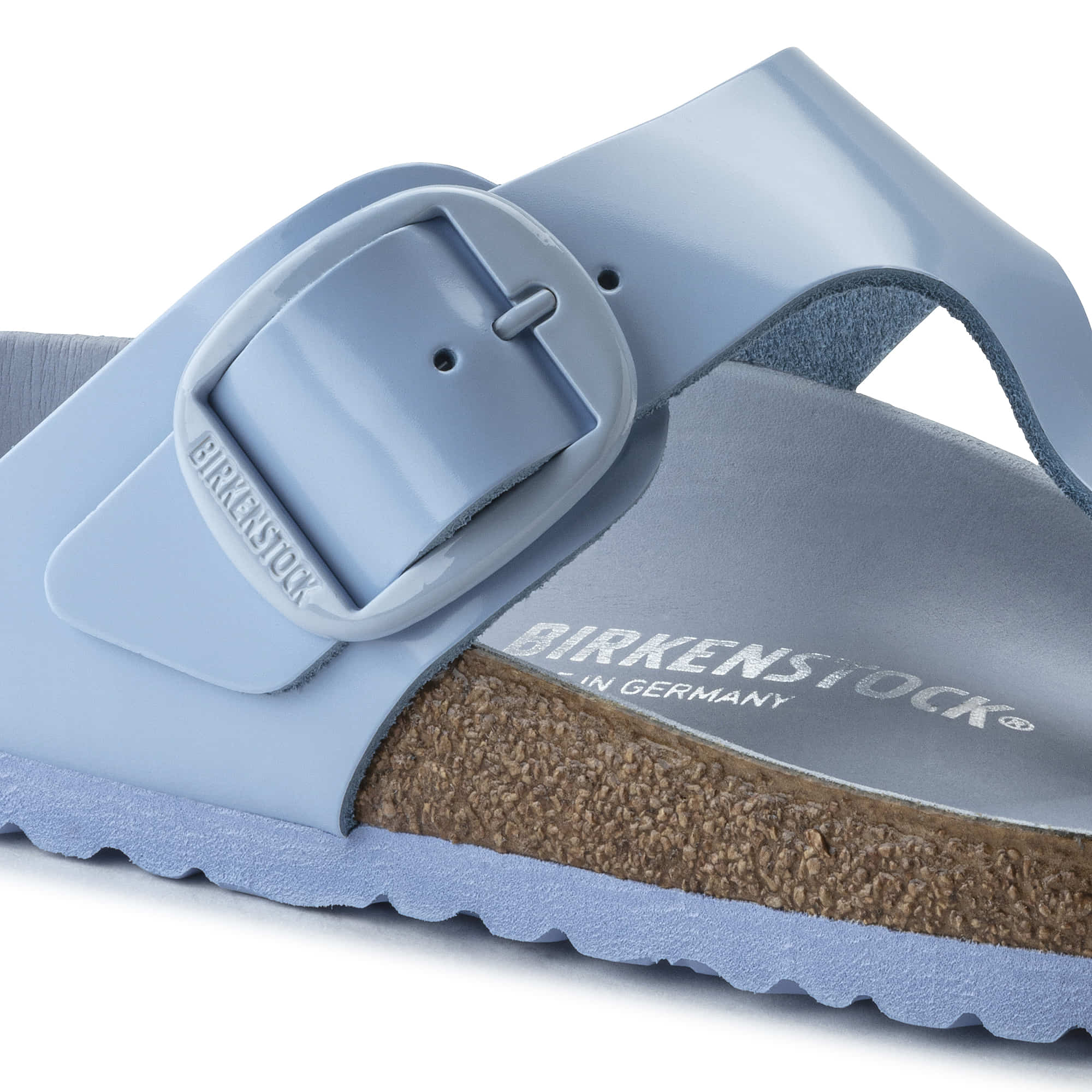 Gizeh Big Buckle Natural Leather Patent - Image 6