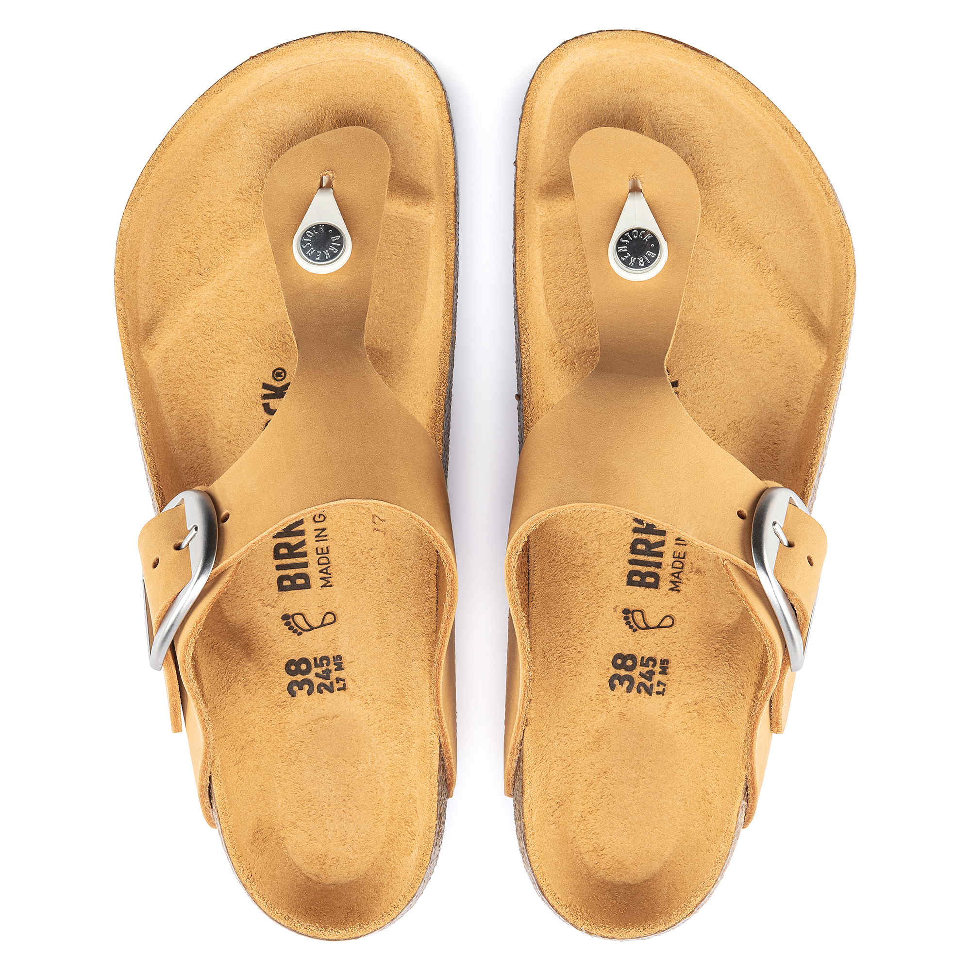 Gizeh Big Buckle Nubuck Leather - Image 3
