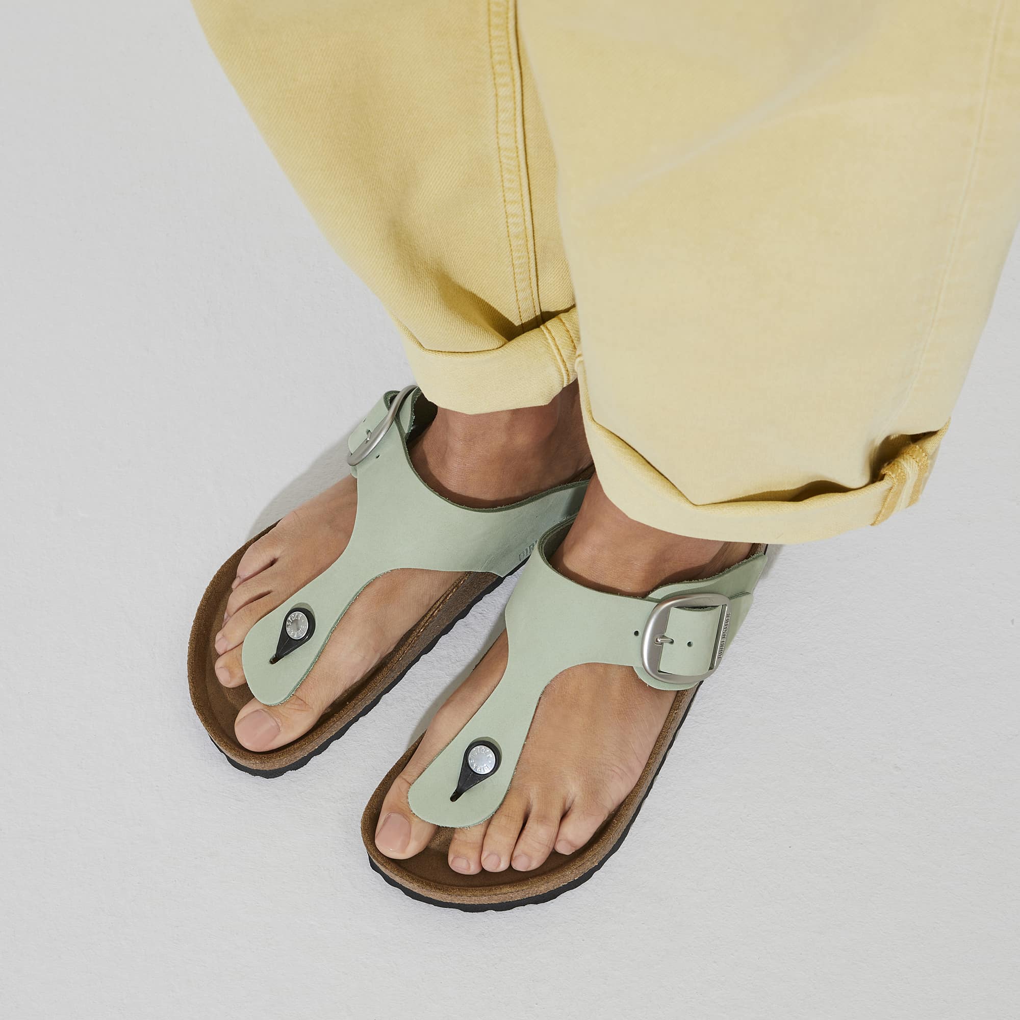 Gizeh Big Buckle Nubuck Leather - Image 8