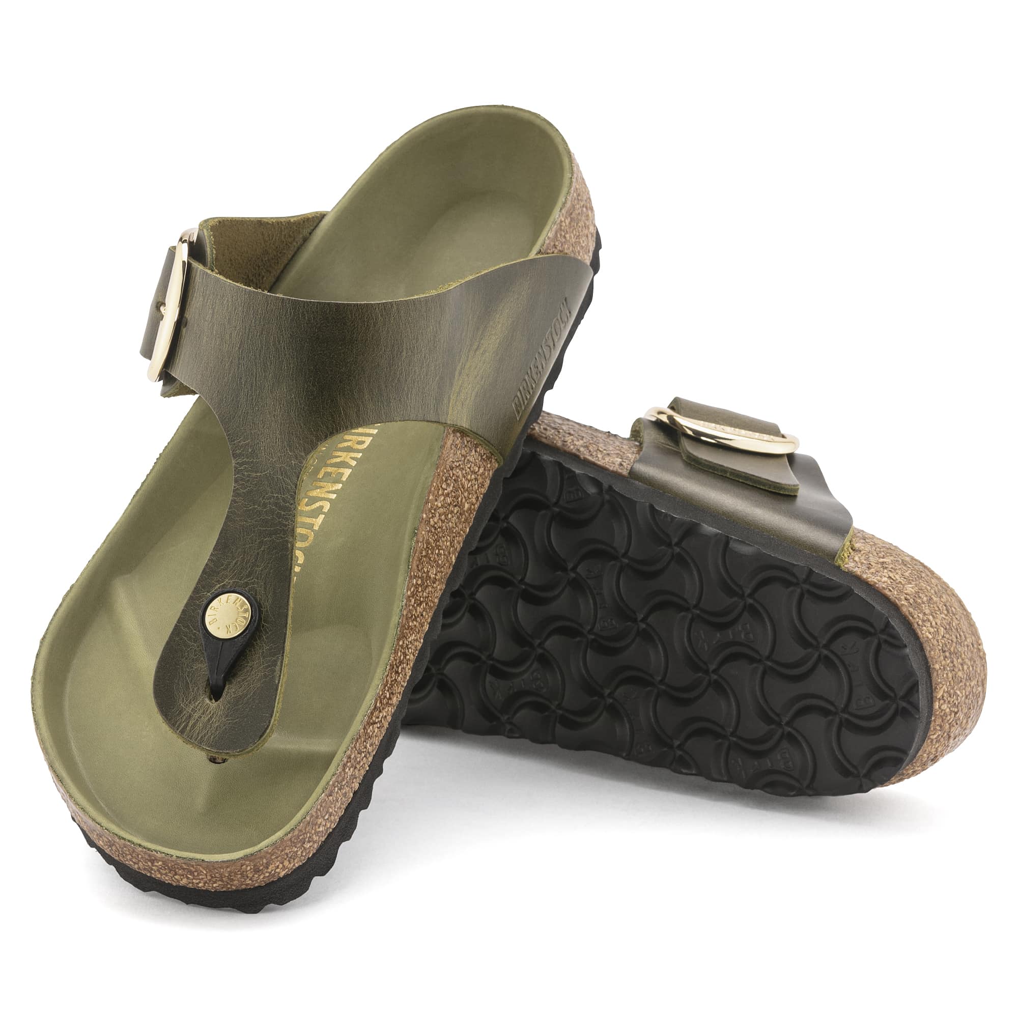 Gizeh Big Buckle Oiled Nubuck Leather - Image 2